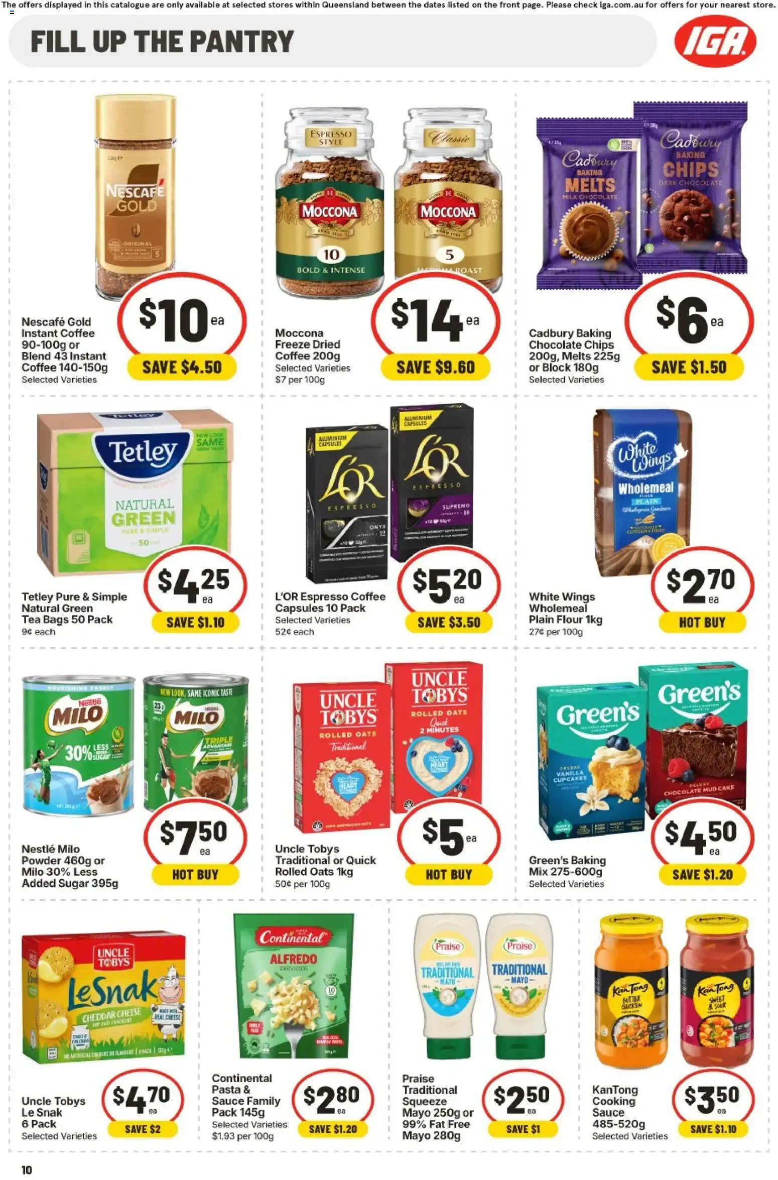 IGA catalogue valid from 07/10/2026 > Online Australia - Catalogue valid from 7 October to 13 October 2026 - page 10