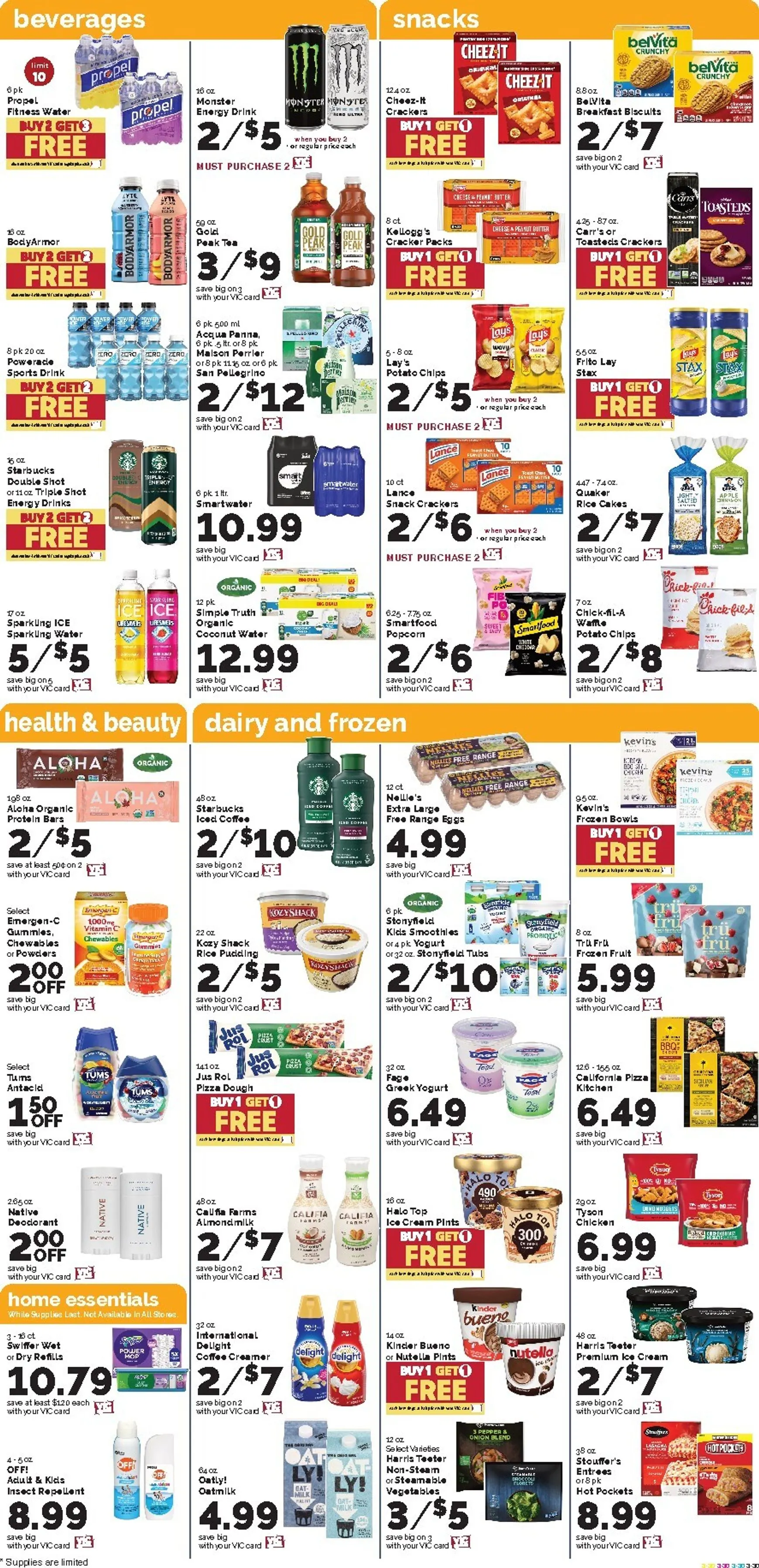 Weekly ad Current Harris Teeter leaflet valid from Wednesday 07/29/2026 to Tuesday 08/04/2026 from July 29 to August 4 2026 - Page 6