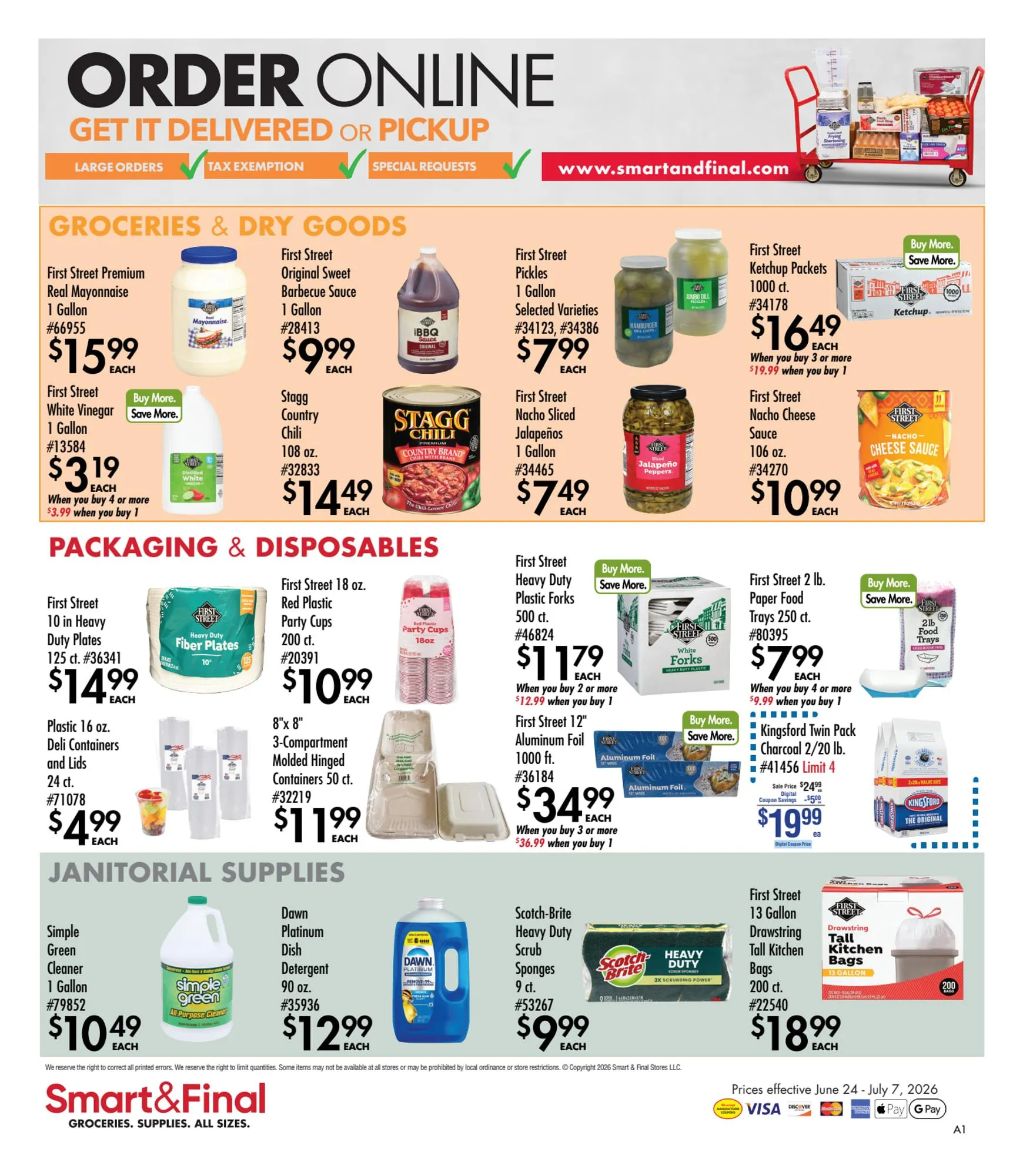 Weekly ad Current Smart & Final - Business & Club Savings leaflet valid from Wednesday 06/24/2026 to Tuesday 07/07/2026 from June 24 to July 7 2026 - Page 2