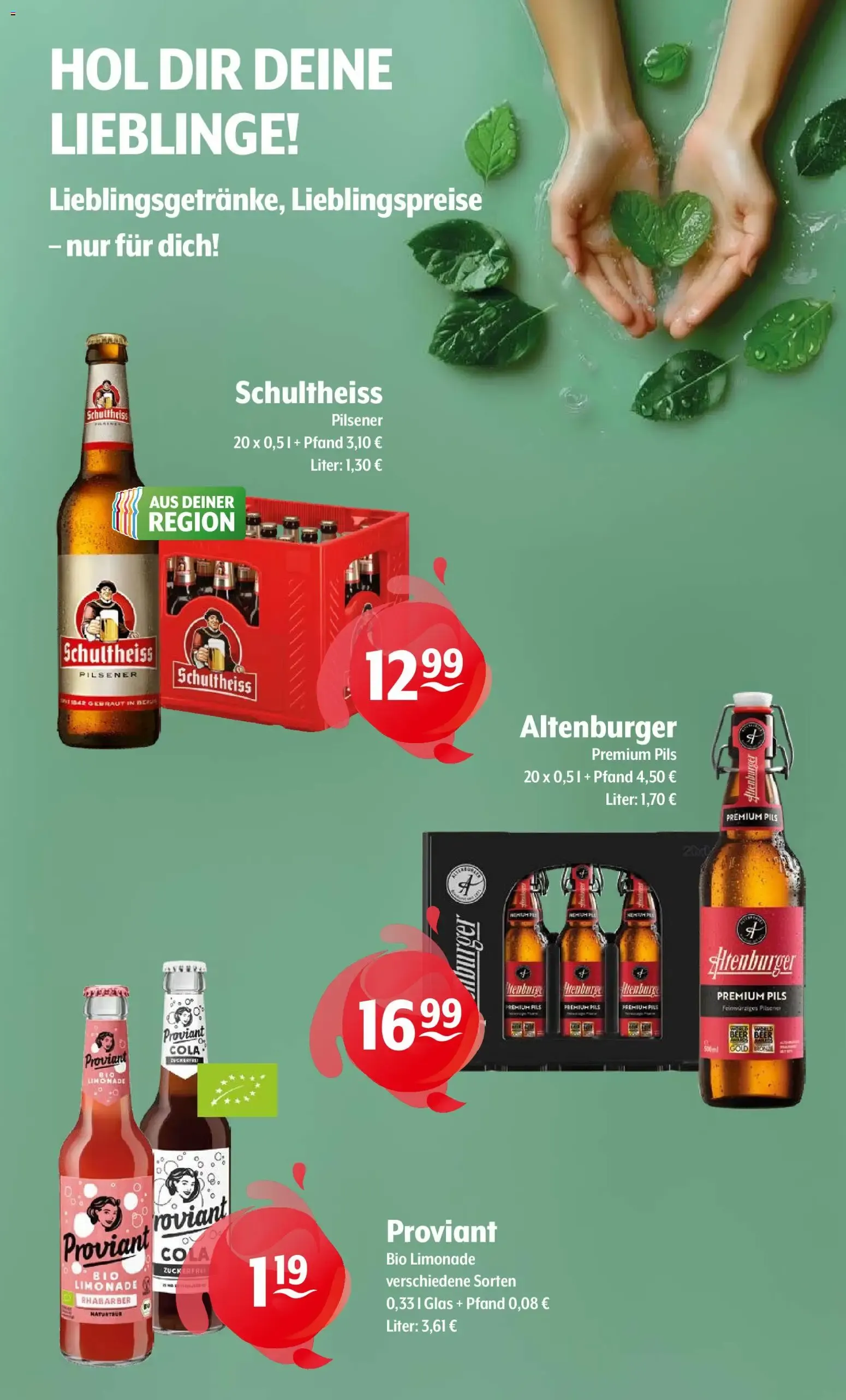 Getränke Hoffmann Prospekt (ab 13.07.2026) zum Blättern von 13. Juli bis 18. Juli 2026 - Prospekt seite 9