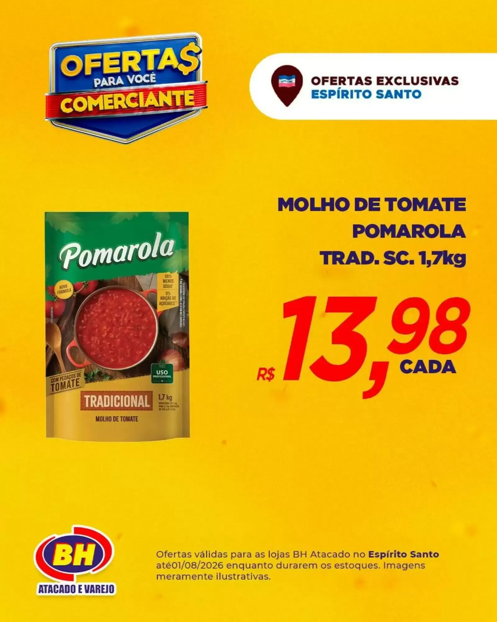 Encarte de Ofertas BH Atacado e Varejo Espírito Santo para Comerciantes 27 de julho até 1 de agosto 2026 - Pagina 3