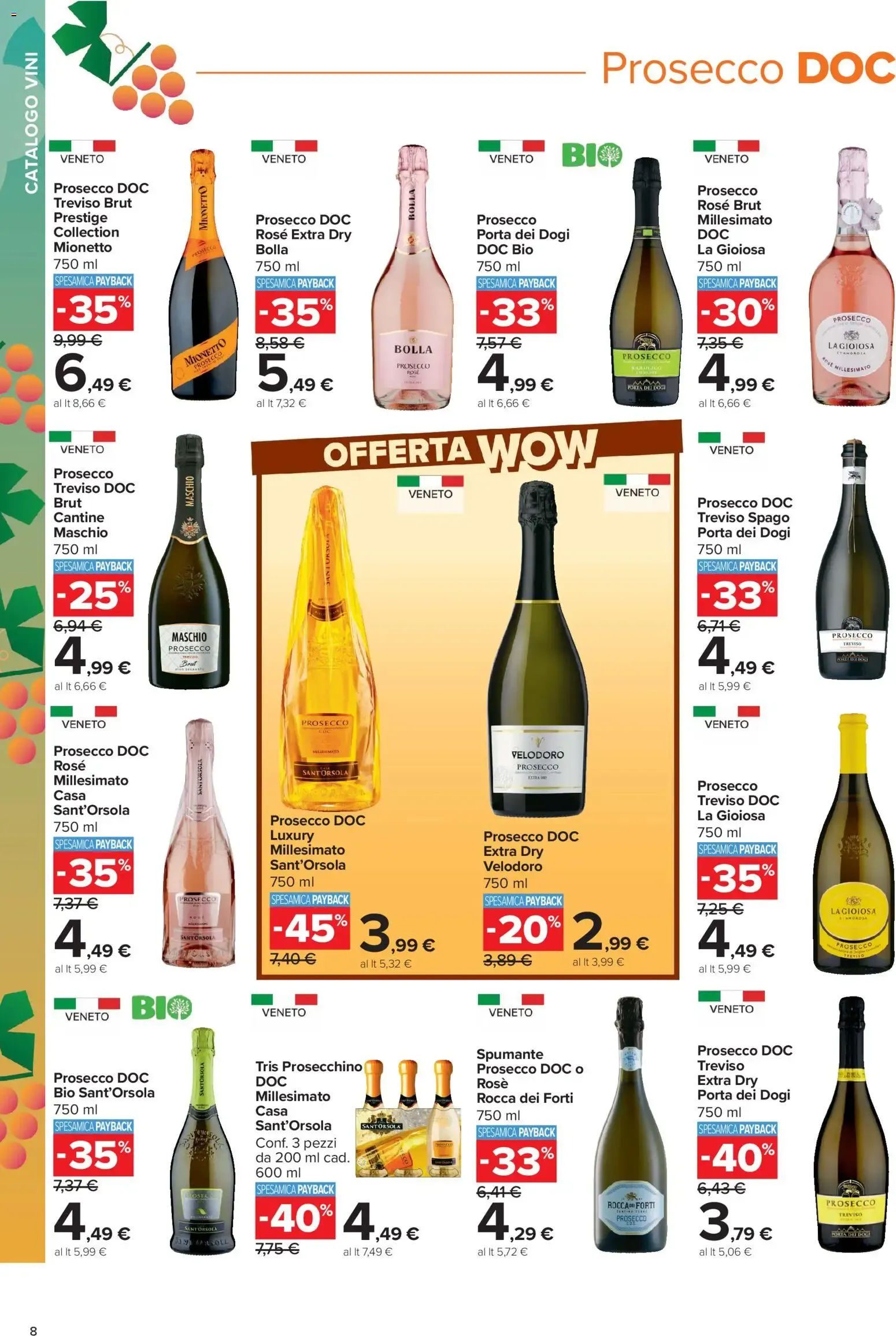Nuovo Carrefour volantino Iper Vini dal 05/10/2026 > offerte anteprima 🛍️ da 5 ottobre a 8 novembre di 2026 - Pagina del volantino 8