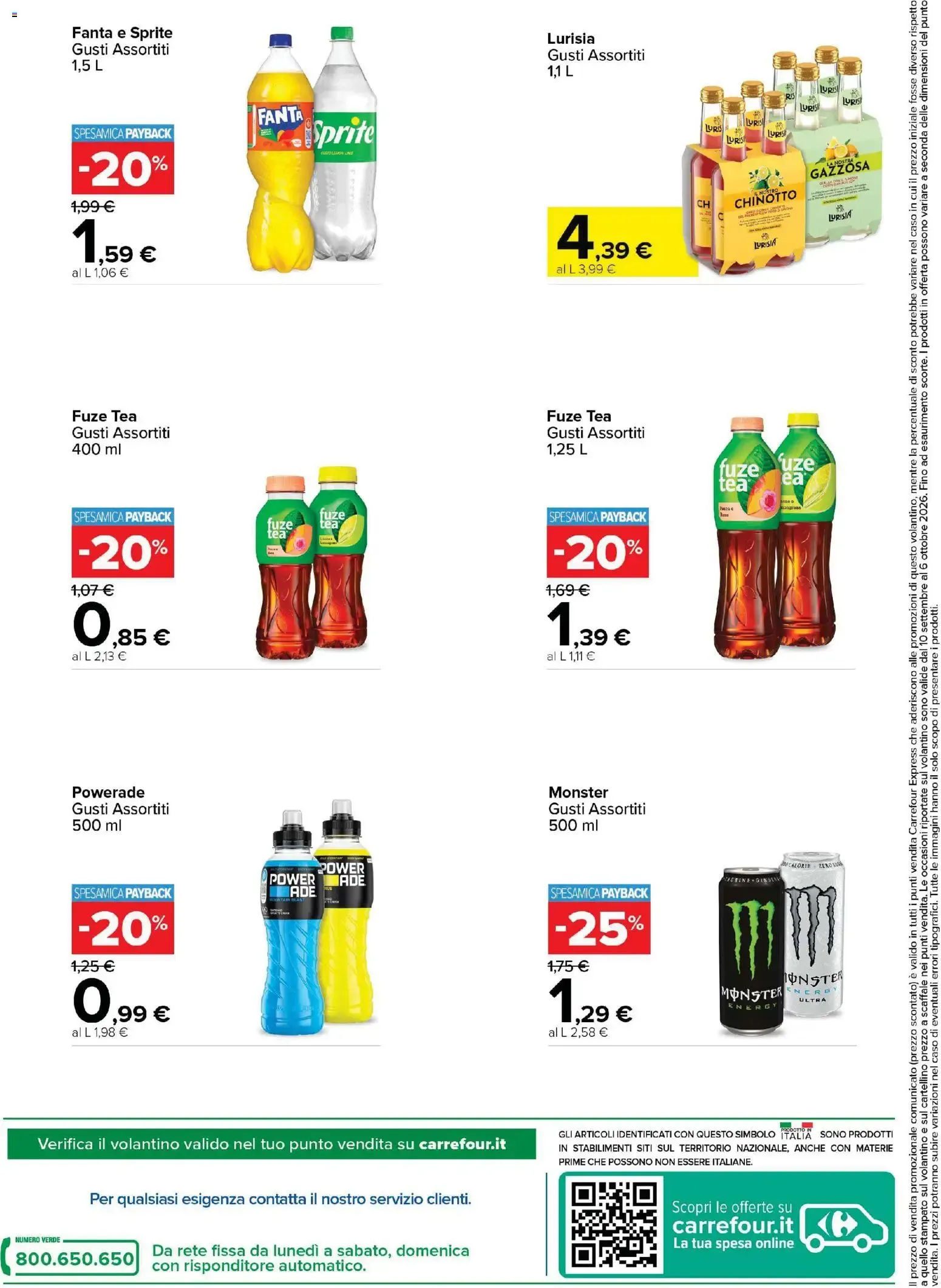 Nuovo Carrefour volantino Express Coca-Cola dal 10/09/2026 > offerte anteprima 🛍️ da 10 settembre a 6 ottobre di 2026 - Pagina del volantino 2