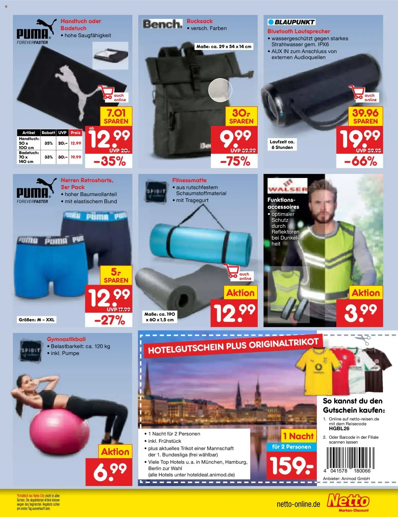 Netto Marken-Discount Prospekt (ab 24.08.2026) » Angebote von 24. August bis 29. August 2026 - Prospekt seite 43