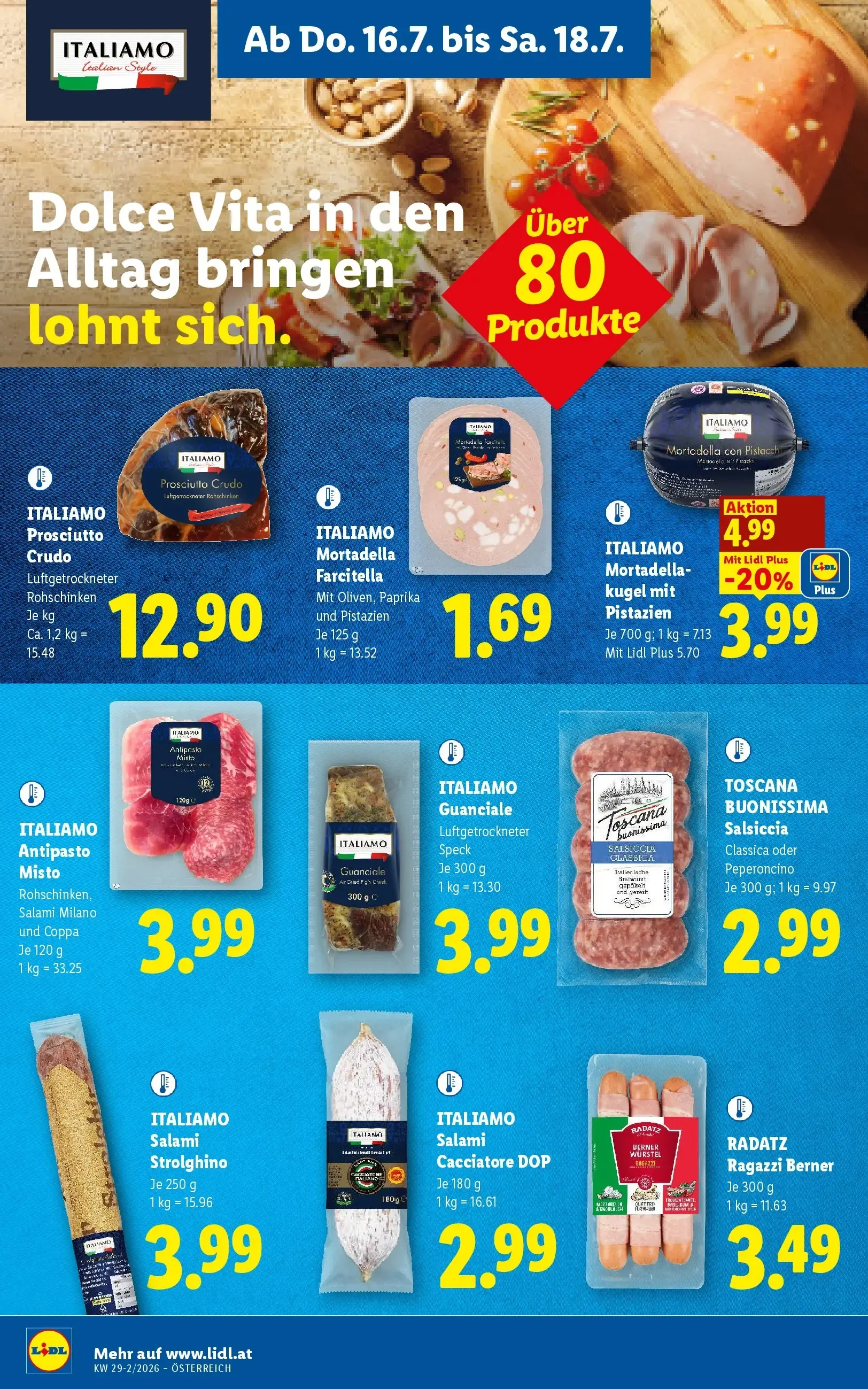 Lidl - Lidl ab 15.07.2026 - Angebote ab donnerstag von 16. Juli bis 18. Juli 2026 - Flugblätt seite 14