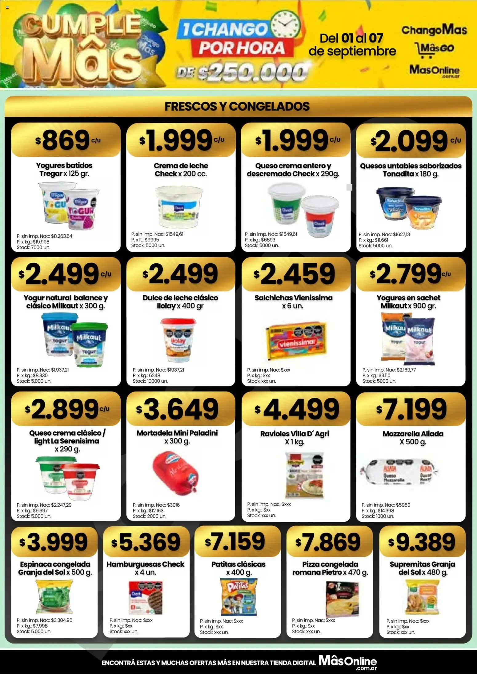 Ofertas de Changomas ofertas || del 01/09/2026 - 07/09/2026 || Catálogo 1 de septiembre al 7 de septiembre 2026 - Página 5 del catálogo