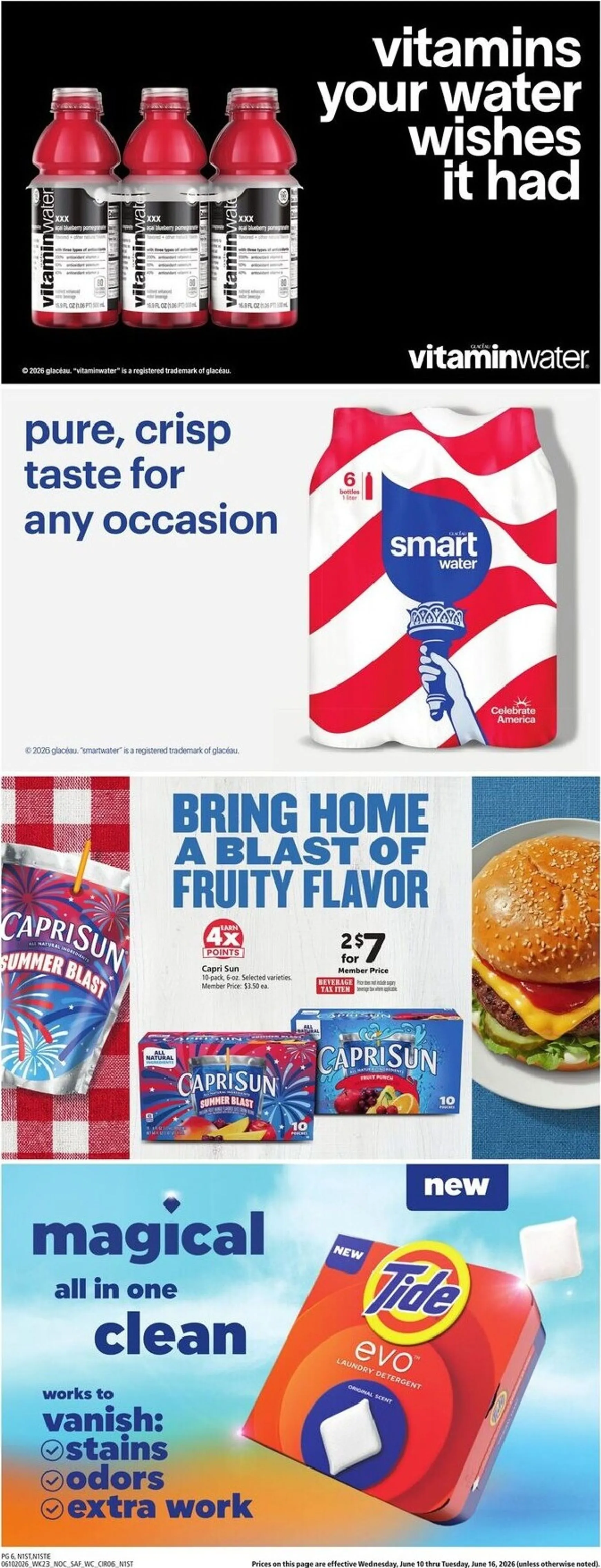 Weekly ad Current Safeway leaflet valid from Wednesday 06/10/2026 to Tuesday 06/16/2026 from June 10 to June 16 2026 - Page 6