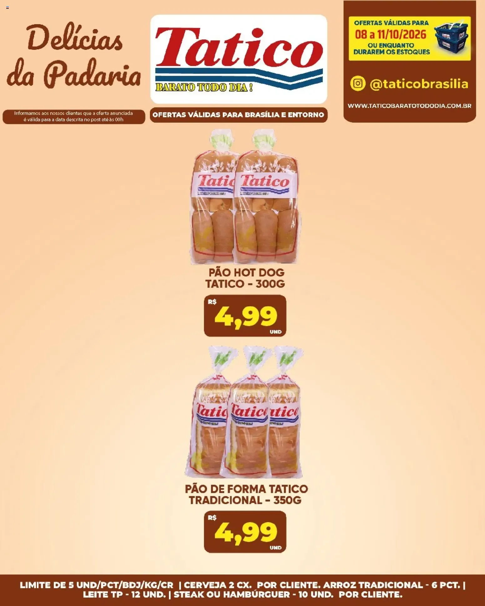 Encarte de Tatico ofertas do Dia de 09/10/2026 | Promoções Online 9 de outubro até 9 de outubro 2026 - Pagina 25