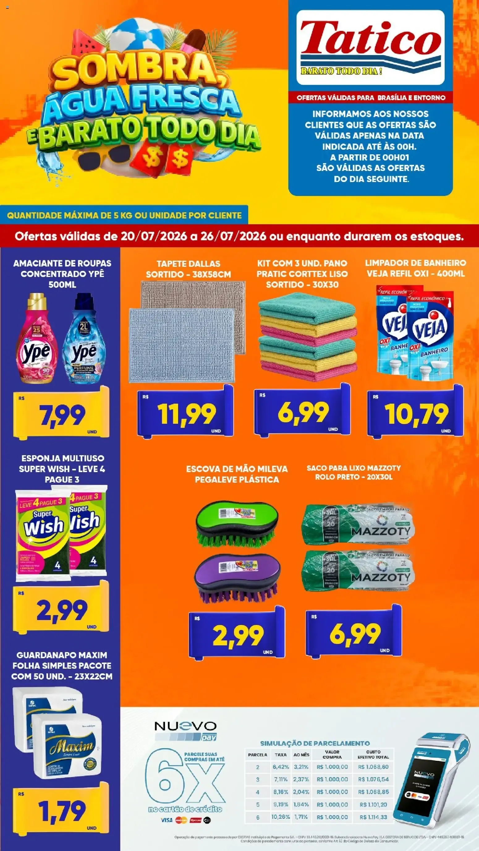 Encarte de Tatico - Ofertas da semana de 20/07/2026 | Promoções Online 20 de julho até 26 de julho 2026 - Pagina 8