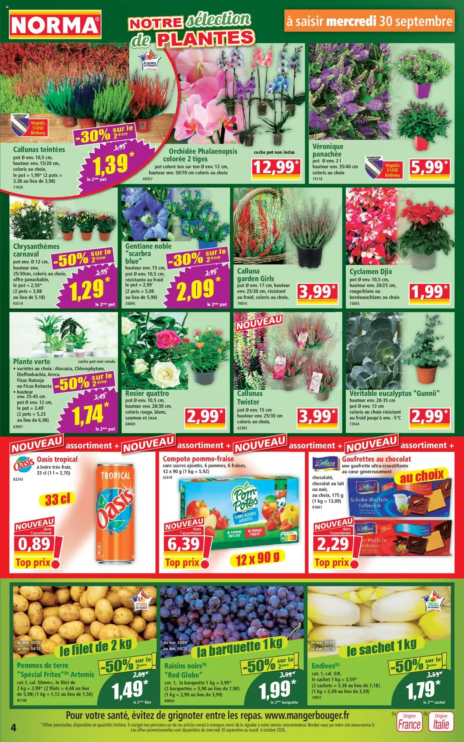 Norma catalogue à partir du 30/09/2026 - promo en ligne du 30 septembre au 6 octobre 2026 - Catalogue page 4