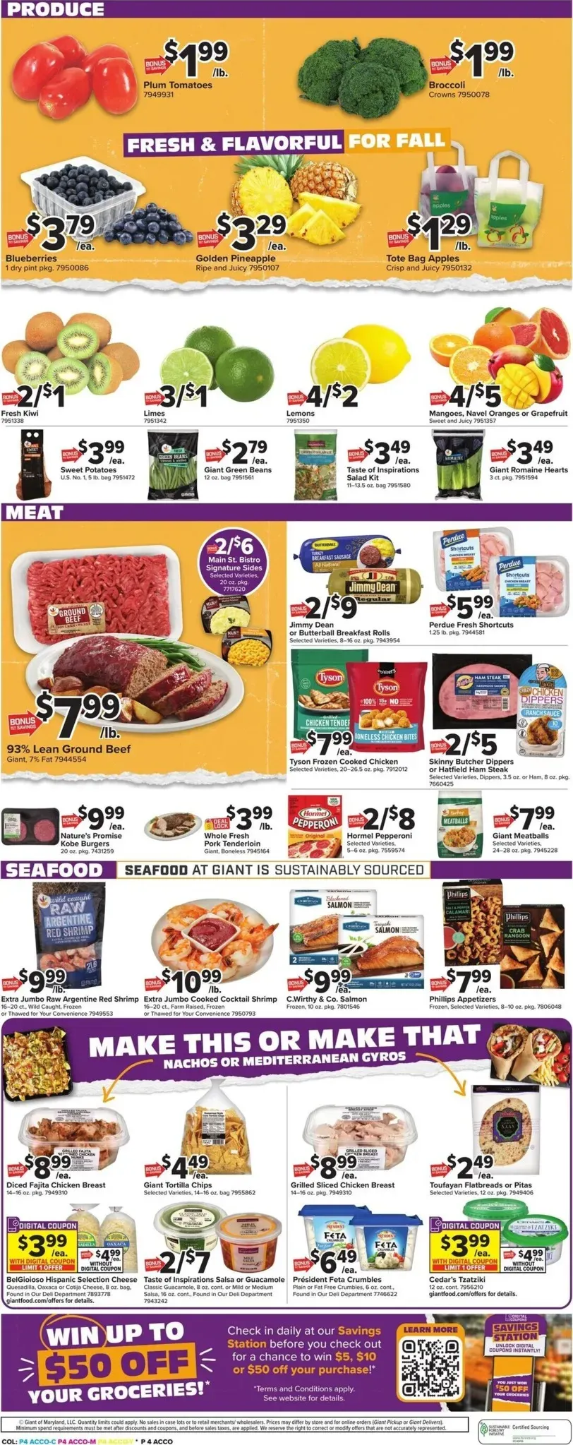 Weekly ad Current Giant leaflet valid from Friday 10/16/2026 to Thursday 10/22/2026 from October 16 to October 22 2026 - Page 8
