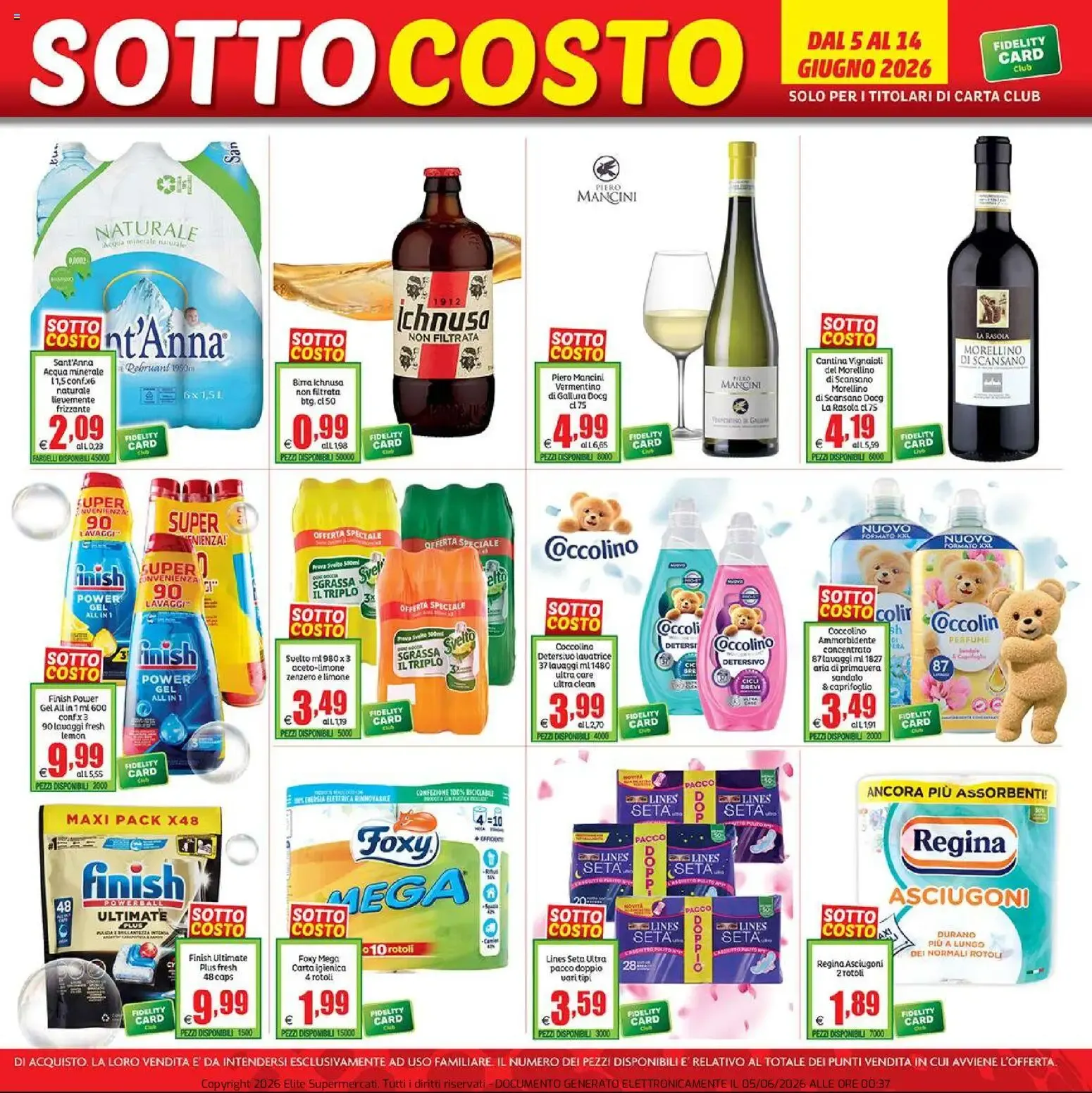 Nuovo Elite Supermercati volantino Perugia, Ascoli Piceno dal 05/06/2026 > offerte anteprima 🛍️ da 5 giugno a 18 giugno di 2026 - Pagina del volantino 3