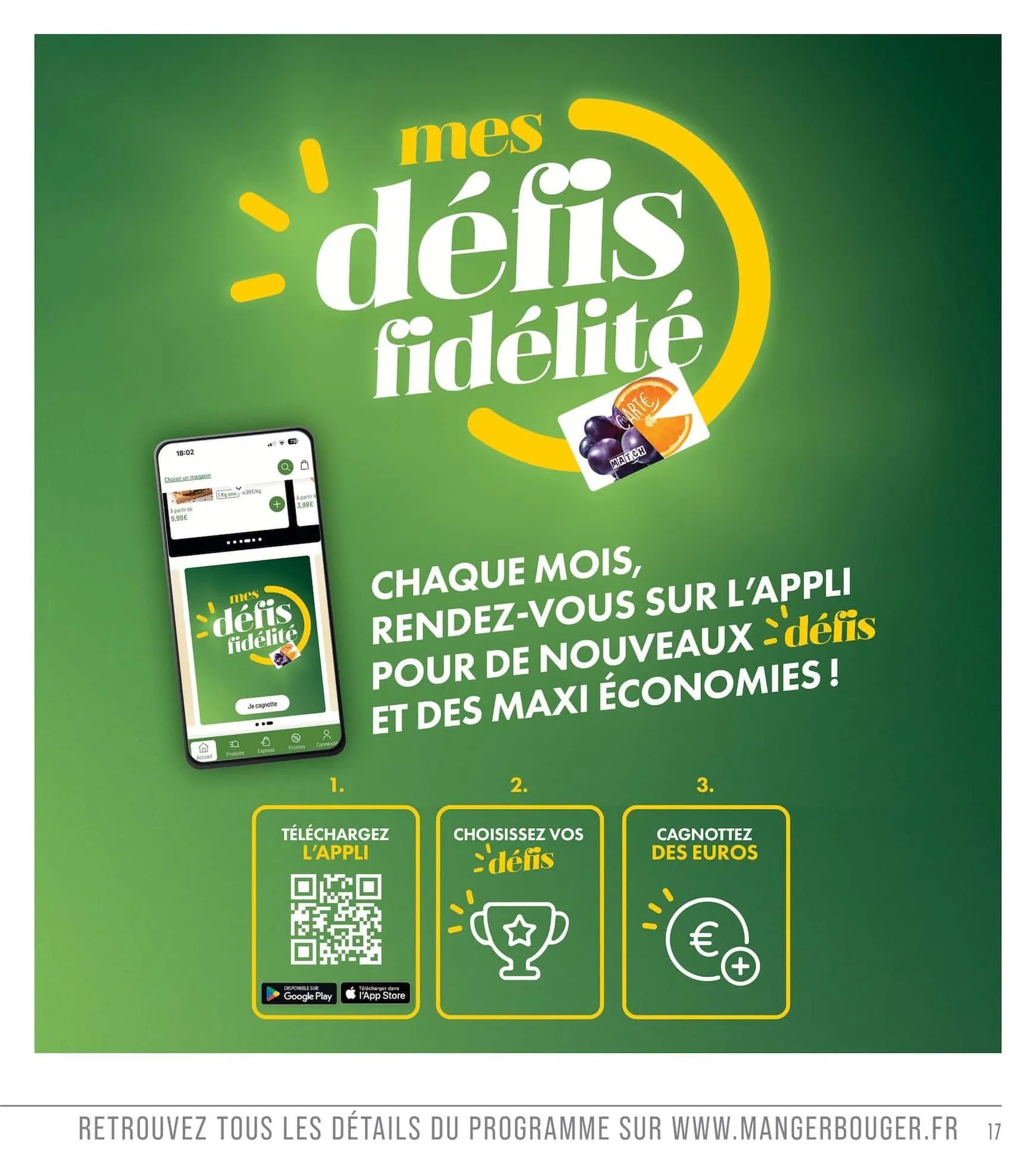 Current Match leaflet valid from du mardi 13/10/2026 to du dimanche 25/10/2026 du 13 octobre au 25 octobre 2026 - Catalogue page 17