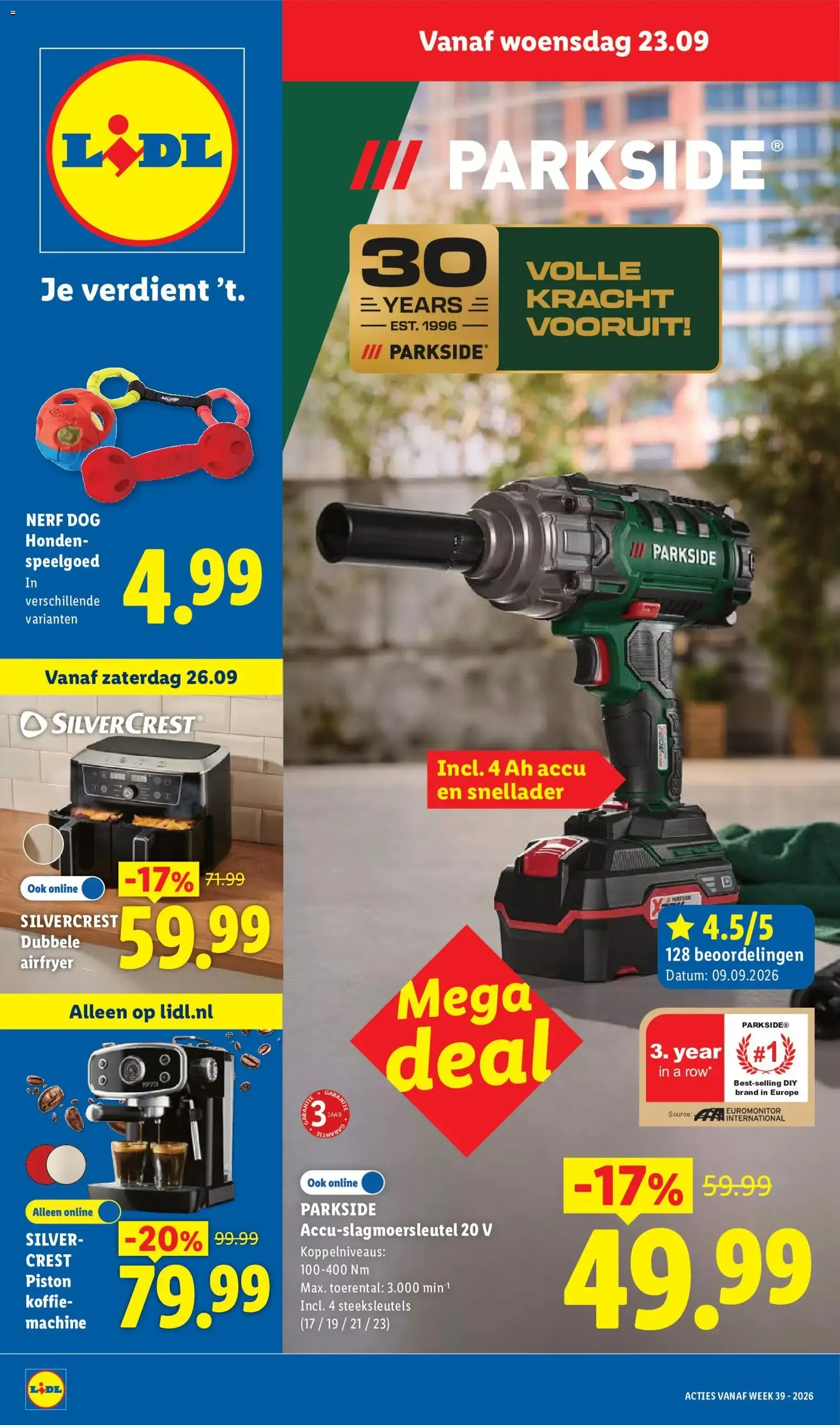 Lidl folder vanaf 23-09-2026 van 23 september tot 29 september 2026 - Folder pagina 1