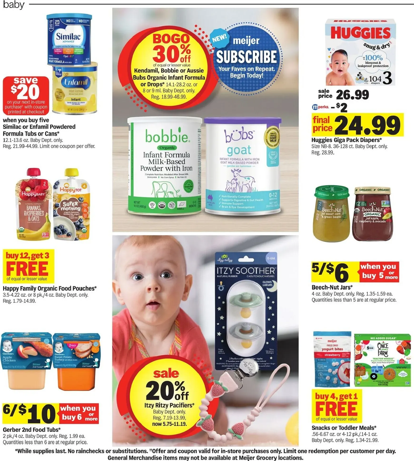 Weekly ad Meijer: Good Life Quality Real Low Prices from September 16 to September 22 2026 - Page 29