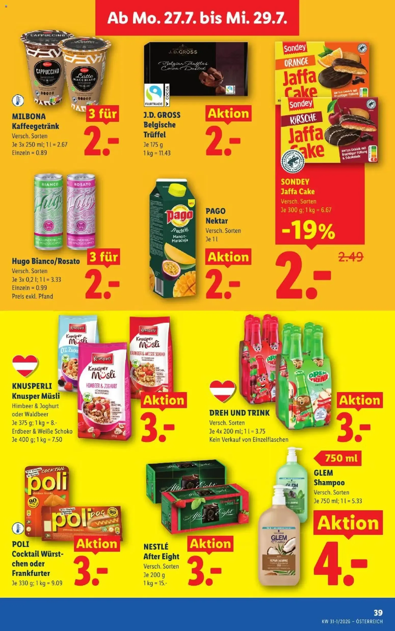 Lidl - Flugblatt ab 23.07.2026 - Angebote ab donnerstag von 23. Juli bis 25. Juli 2026 - Flugblätt seite 48