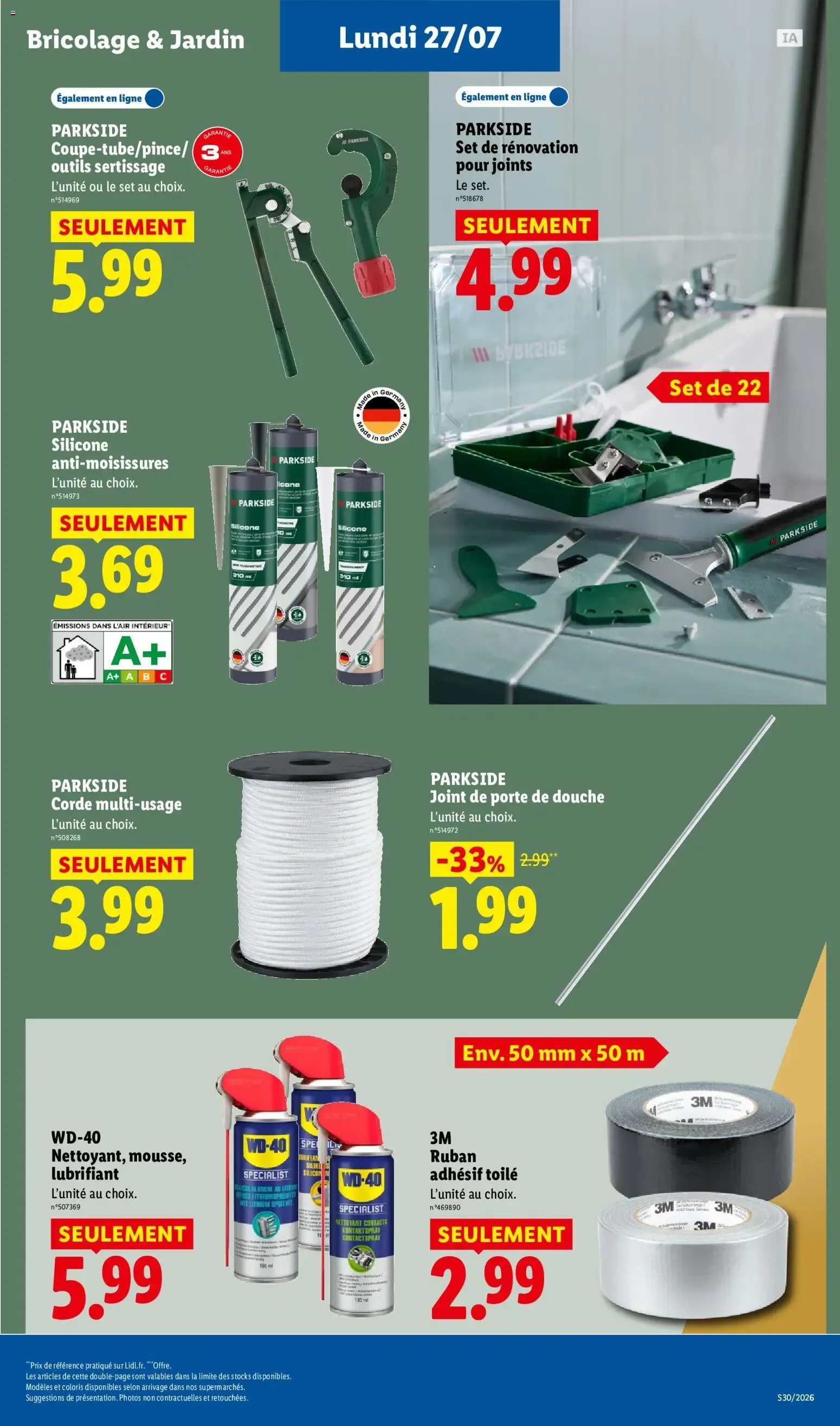 Catalogue LIDL du 23/07/2026 | Promo prospectus en ligne du 23 juillet au 29 juillet 2026 - Catalogue page 57