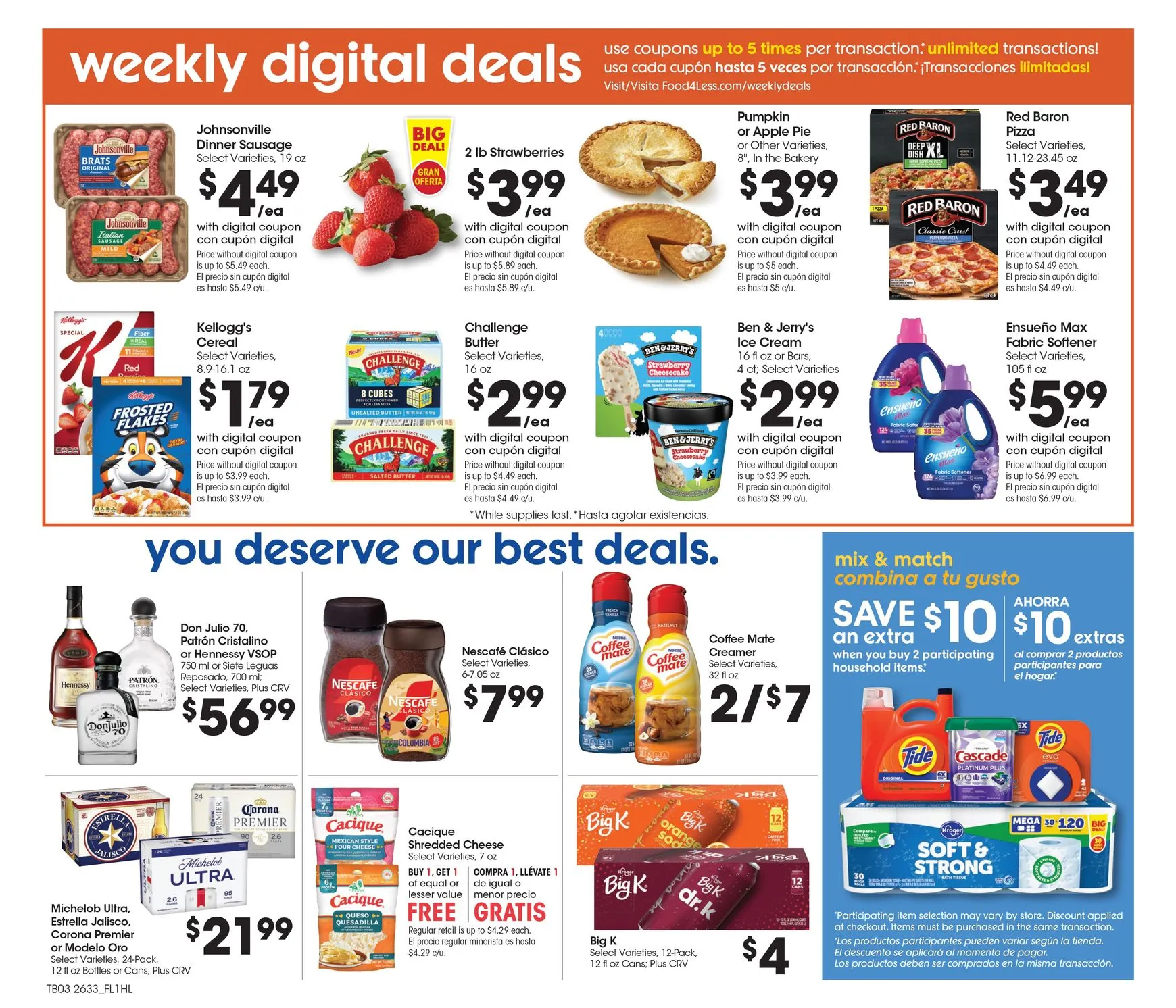 Weekly ad Current Food 4 Less leaflet valid from Wednesday 09/16/2026 to Tuesday 09/22/2026 from September 16 to September 22 2026 - Page 4