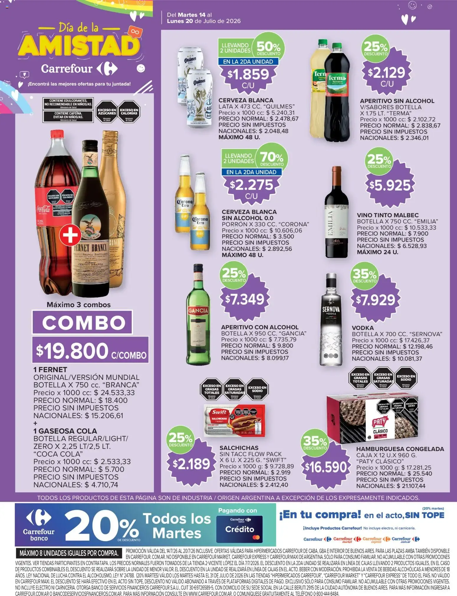 Ofertas de Carrefour ofertas || del 14/07/2026 - 21/07/2026 || Promociones 14 de julio al 20 de julio 2026 - Página 4 del catálogo