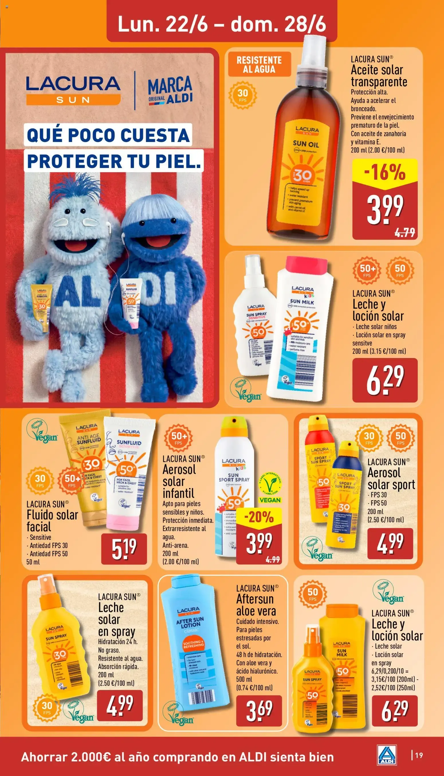 Catálogo de Aldi folleto Canarias del 22/06/2026 | Catálogo 22 de junio al 28 de junio 2026 - Página 19