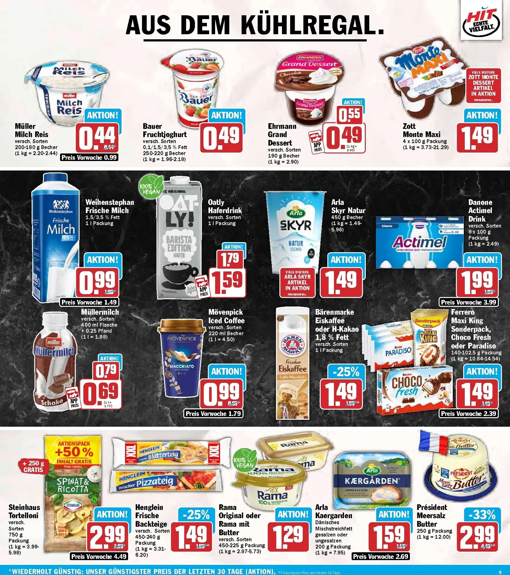 Hit Prospekt – von Montag 15.06.2026 bis Samstag 20.06.2026 von 15. Juni bis 20. Juni 2026 - Prospekt seite 9