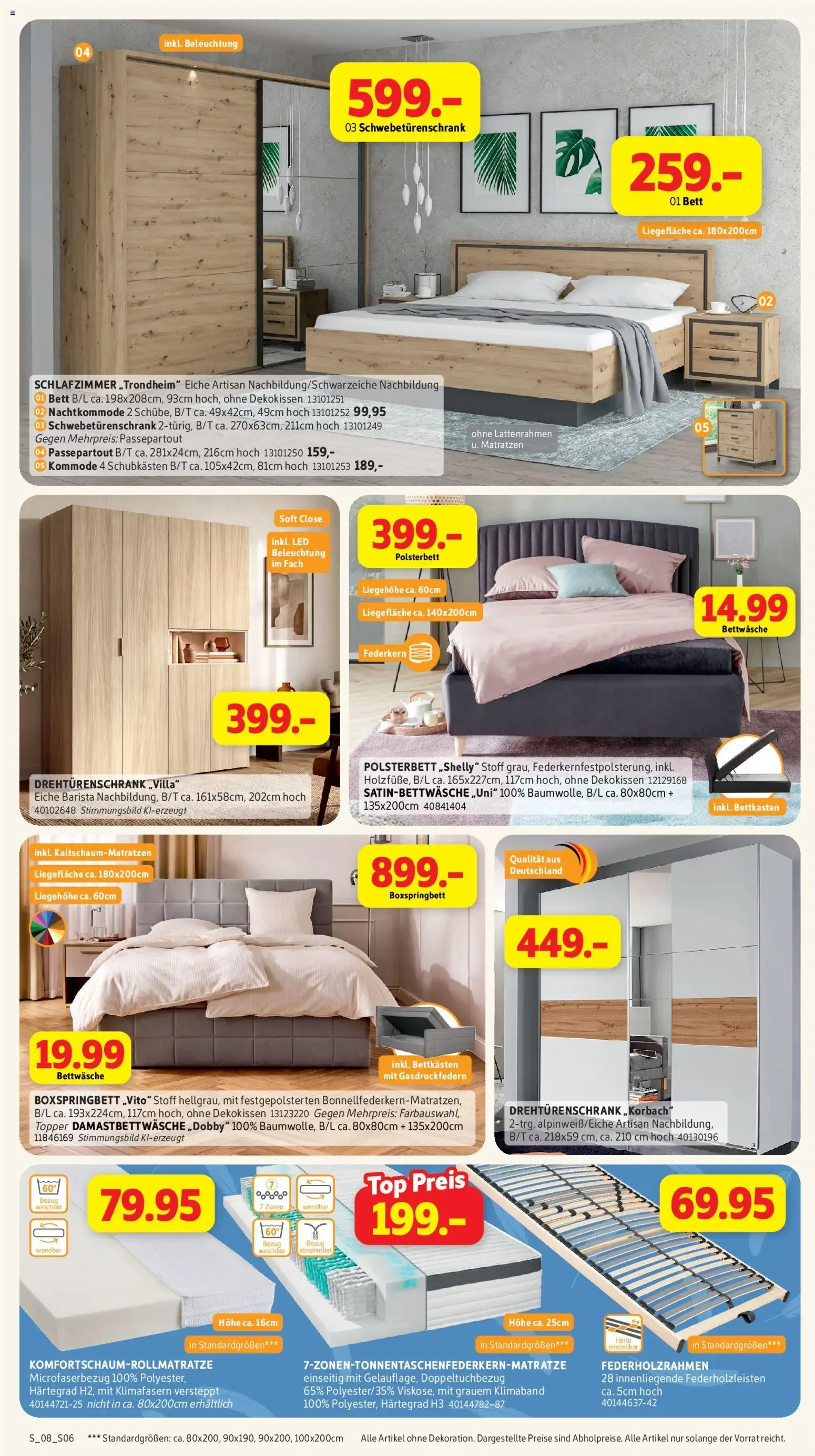 Sconto – Deutschlands günstigstes Möbelhaus! SSV 15% auf alles von 16. September bis 13. Oktober 2026 - Prospekt seite 6