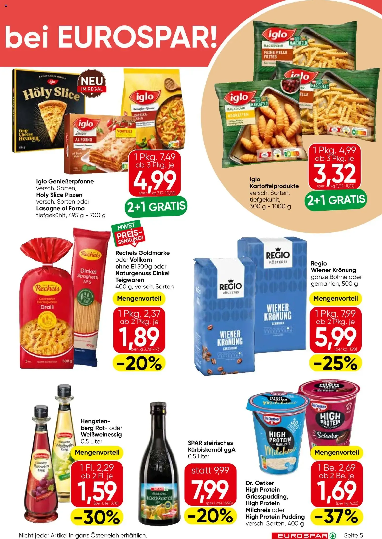 Eurospar Flugblatt von 16.07.2026 - Aktuelle Angebote von 16. Juli bis 29. Juli 2026 - Flugblätt seite  5