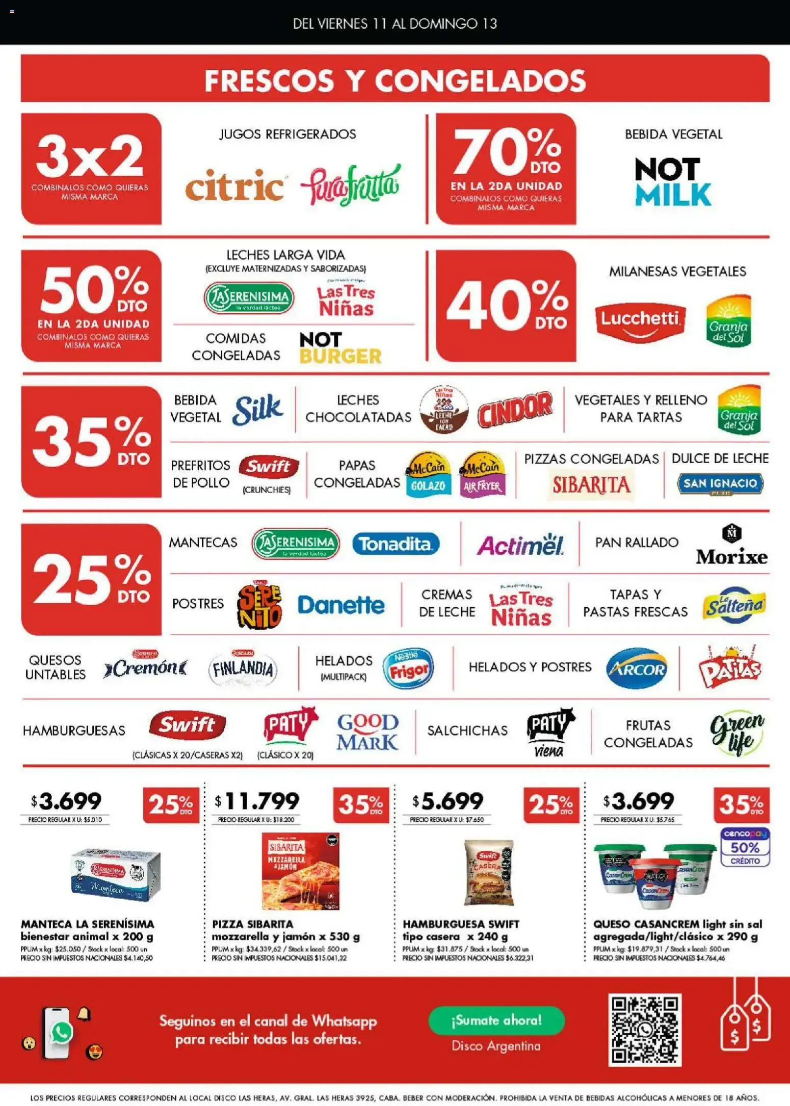 Ofertas de Disco - Ofertas | Bs. As. y Santa Fé del 11/09/2026 - 13/09/2026 11 de septiembre al 13 de septiembre 2026 - Página 4 del catálogo