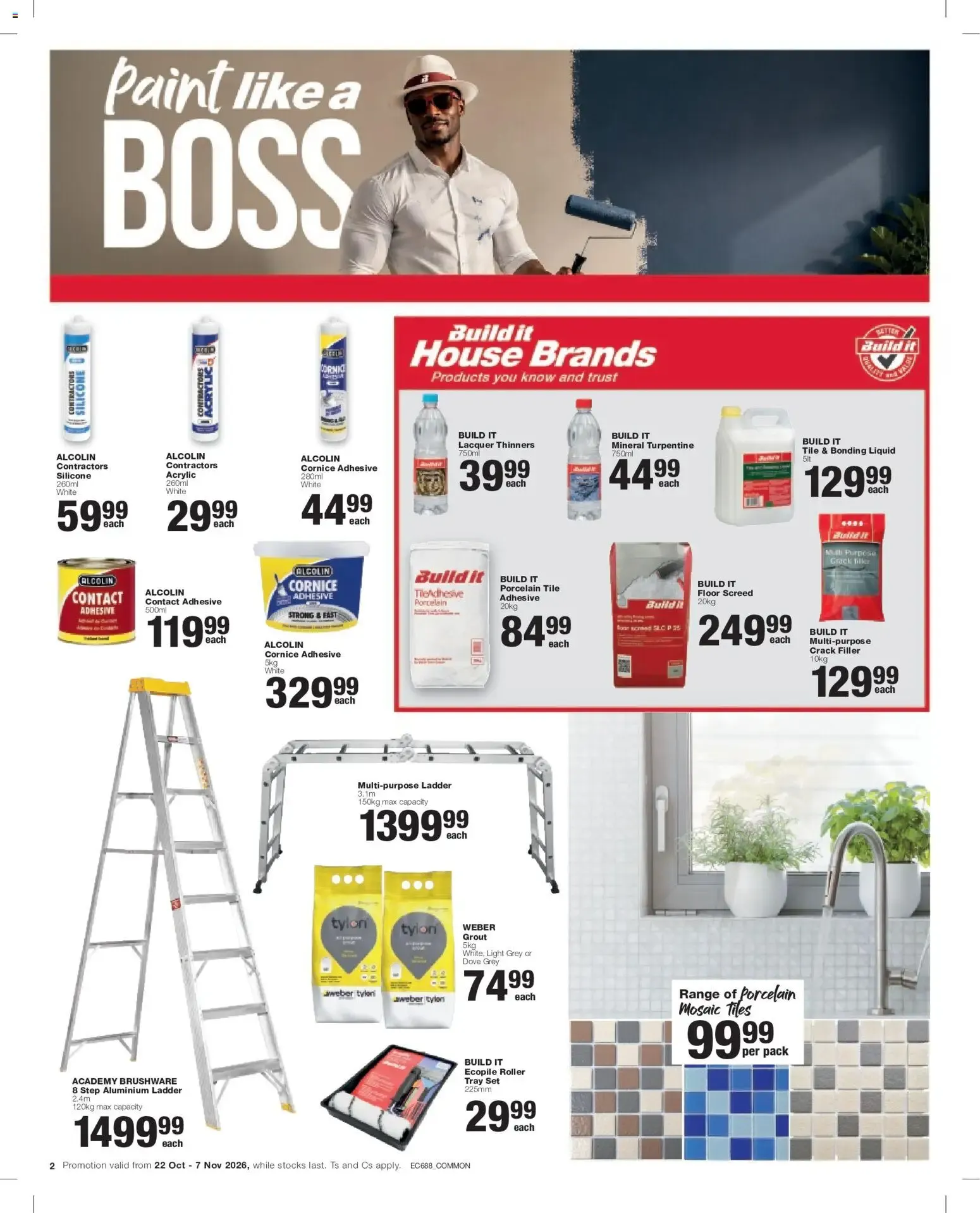 Build It Boss Deals: Rock up like a BOSS from 22 October to 7 November 2026 - Catalogue Page 2