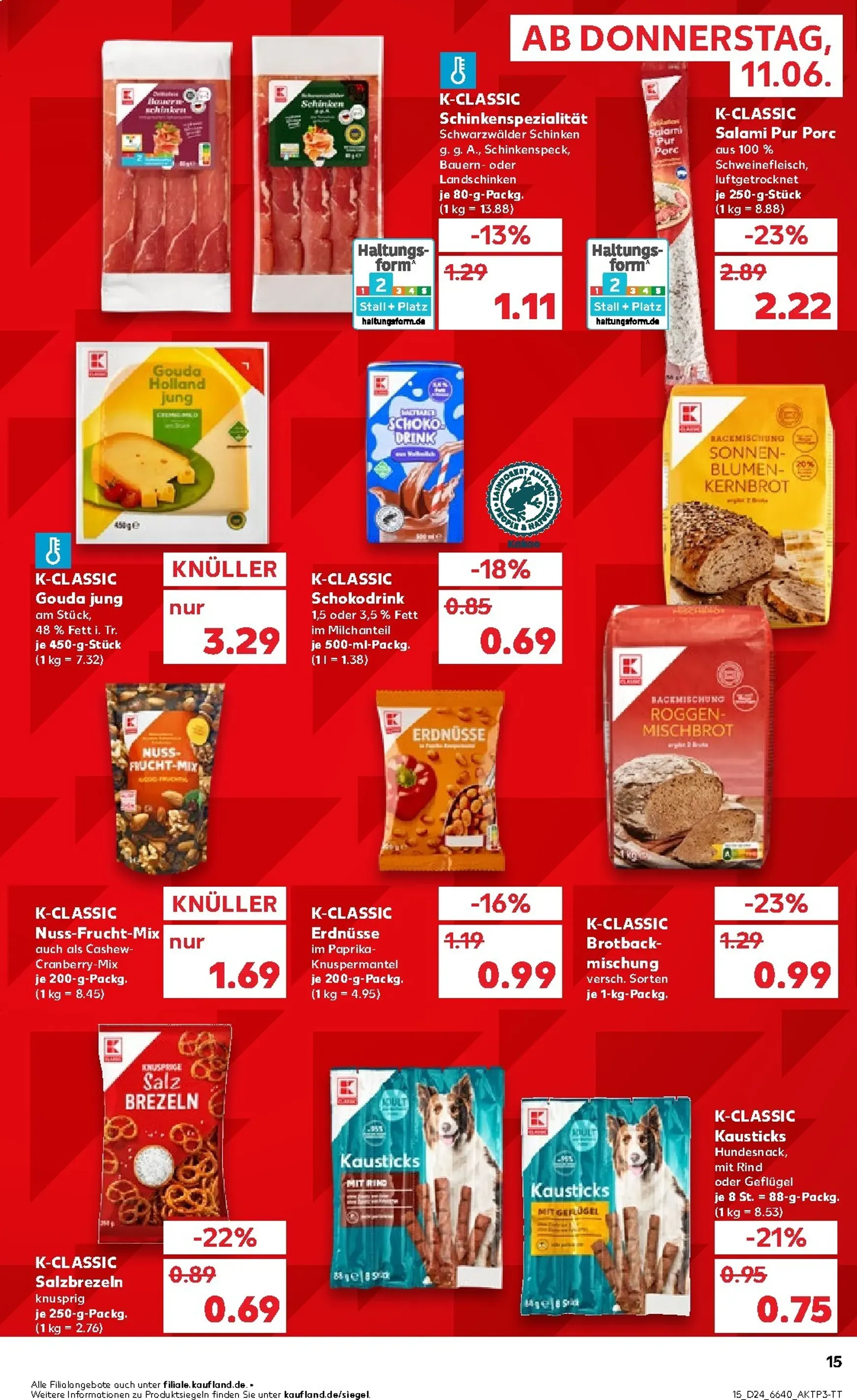 Kaufland Prospekt – von Donnerstag 11.06.2026 bis Mittwoch 17.06.2026 von 11. Juni bis 17. Juni 2026 - Prospekt seite 15
