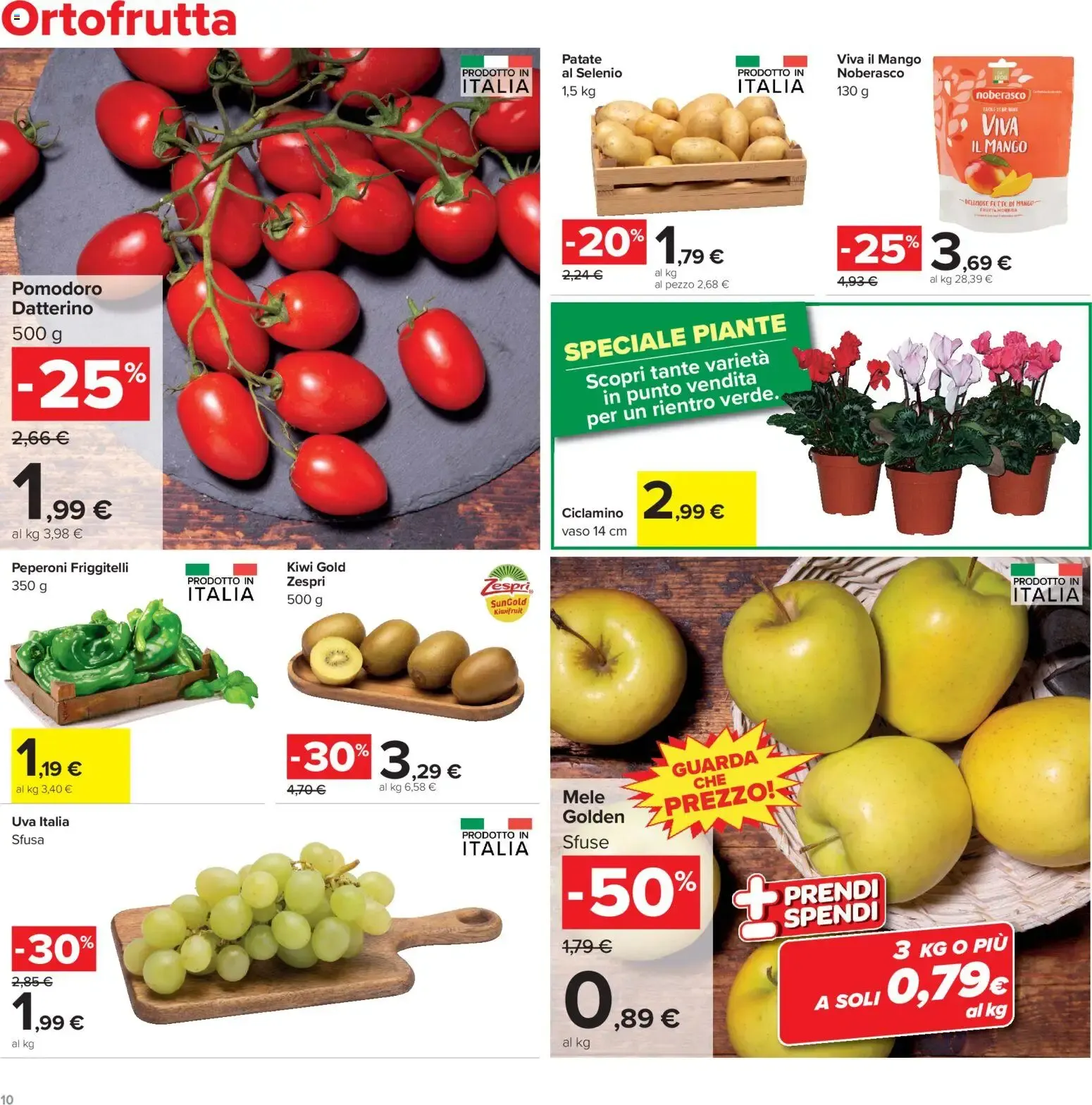 Nuovo Carrefour volantino Market Grandi Marche dal 15/09/2026 > offerte anteprima 🛍️ da 15 settembre a 28 settembre di 2026 - Pagina del volantino 10