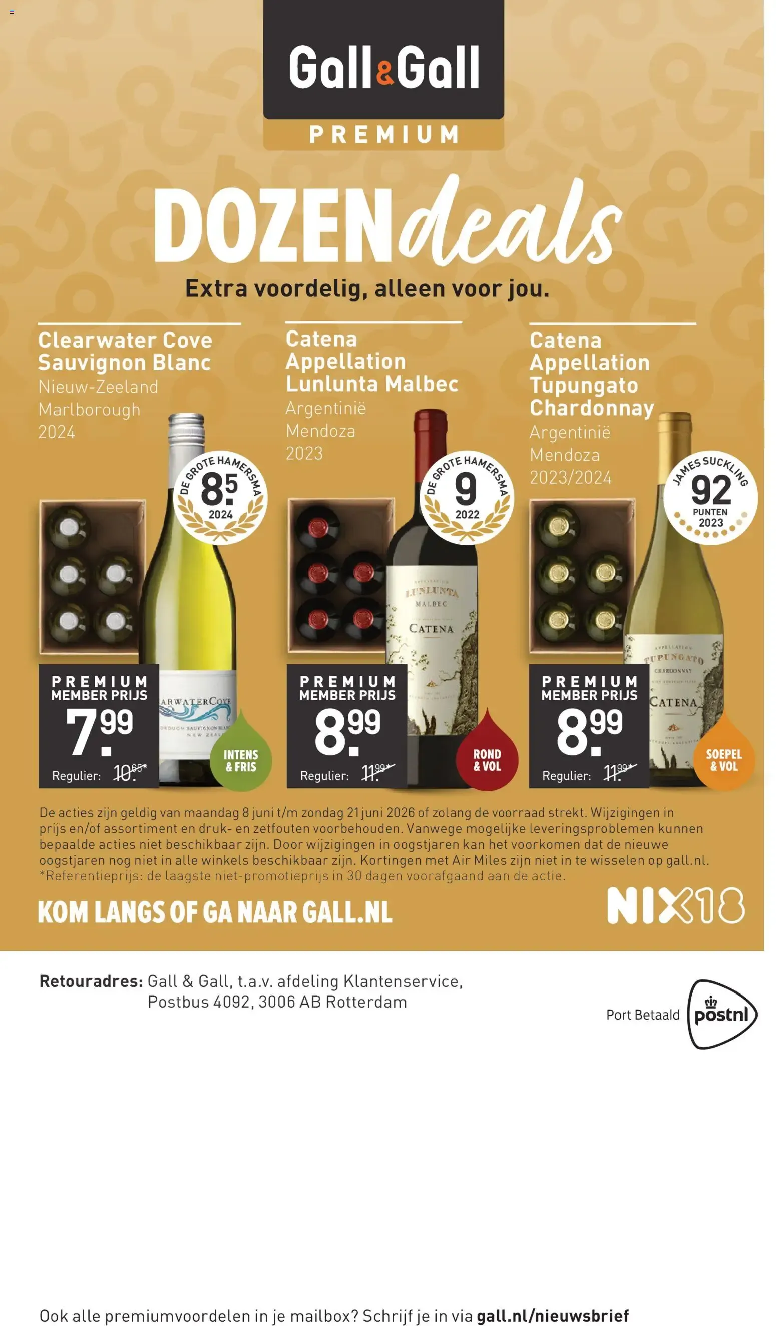 Gall & Gall Premium: Scoor de mooiste cadeaus van 8 juni tot 21 juni 2026 - Folder pagina 8