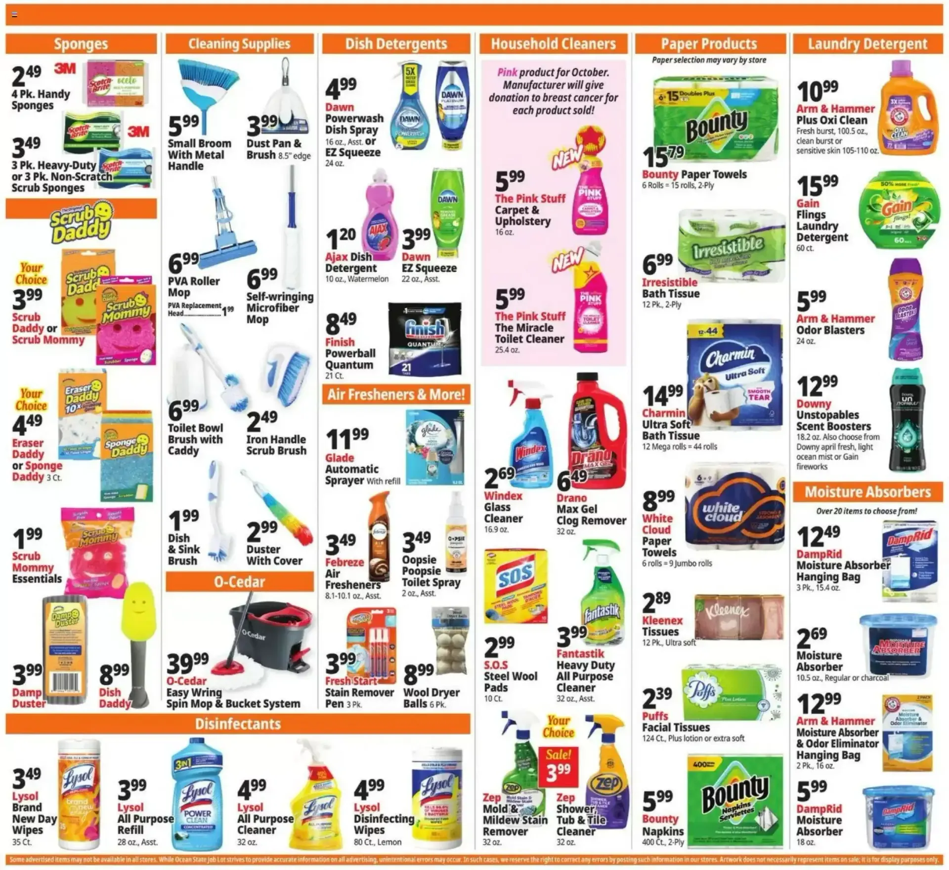 Weekly ad Ocean State Job Lot flyer week 41 from October 8 to October 14 2026 - Page 10