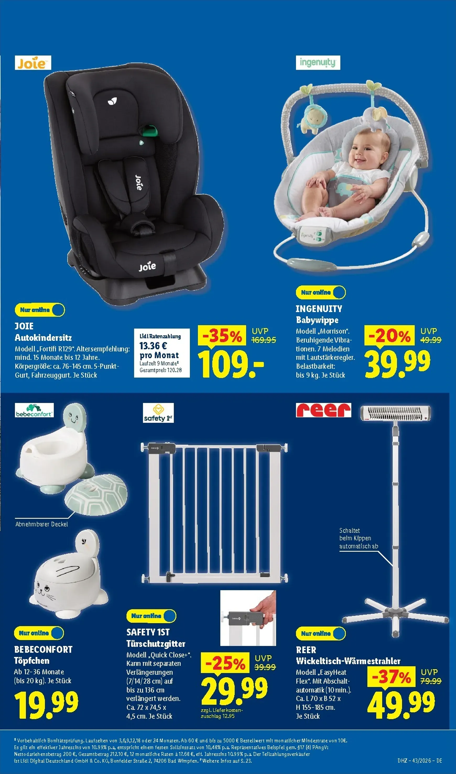 Lidl - Angebot der Woche Prospekt nächste Woche – von Montag 19.10.2026 bis Samstag 24.10.2026 von 19. Oktober bis 24. Oktober 2026 - Prospekt seite 3