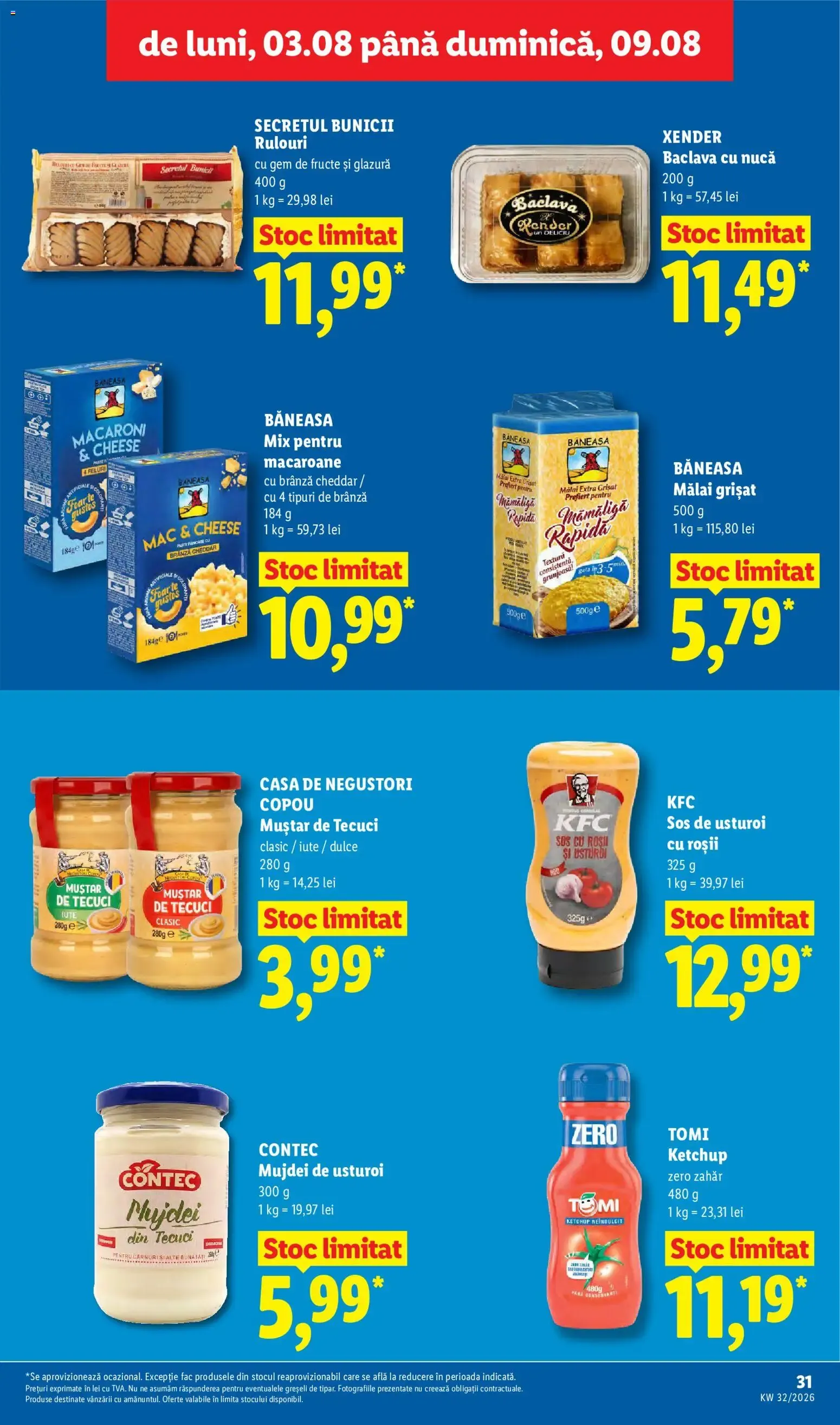 Catalog Catalog LIDL 03.08.2026 - Oferta și Revista online de la 3 august până la 9 august 2026 - Revista Pagina 31
