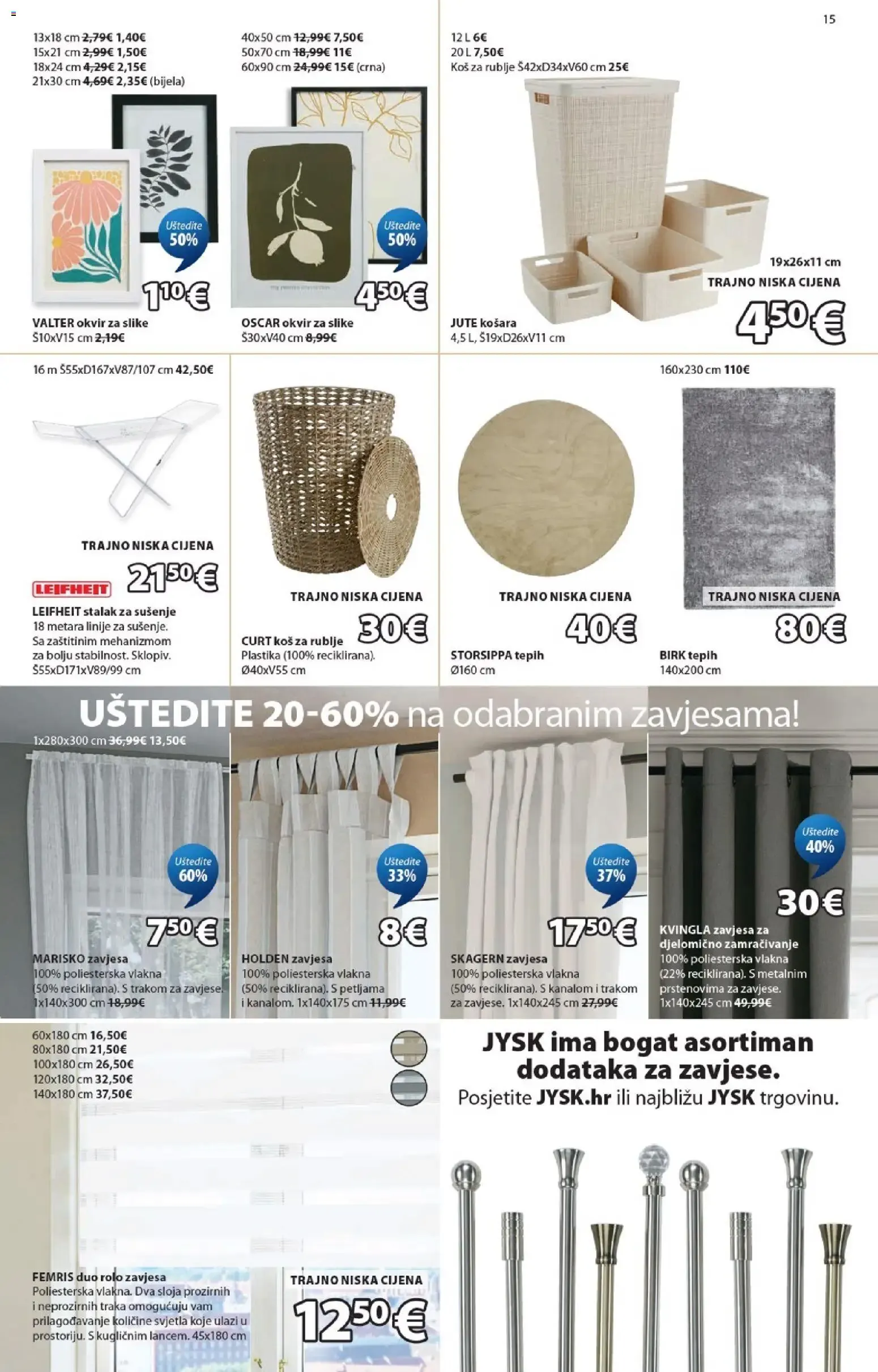 Katalog JYSK Katalog novi od 22.06.2026 na listanje > letak digitalni od 22. lipnja do 28. srpnja 2026. - Pregled Stranica 15