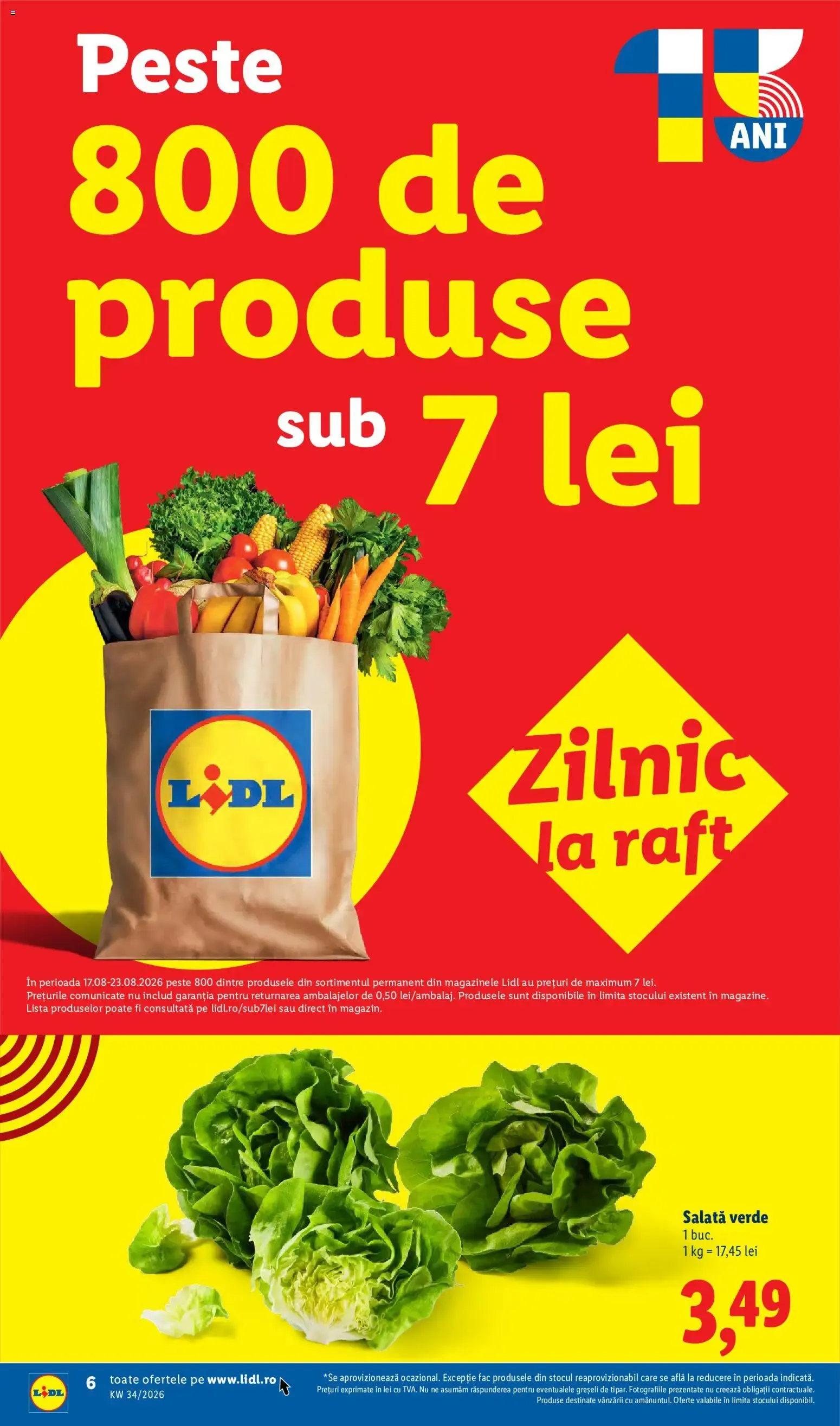 Catalog Catalog LIDL 17.08.2026 - Oferta și Revista online de la 17 august până la 23 august 2026 - Revista Pagina 6