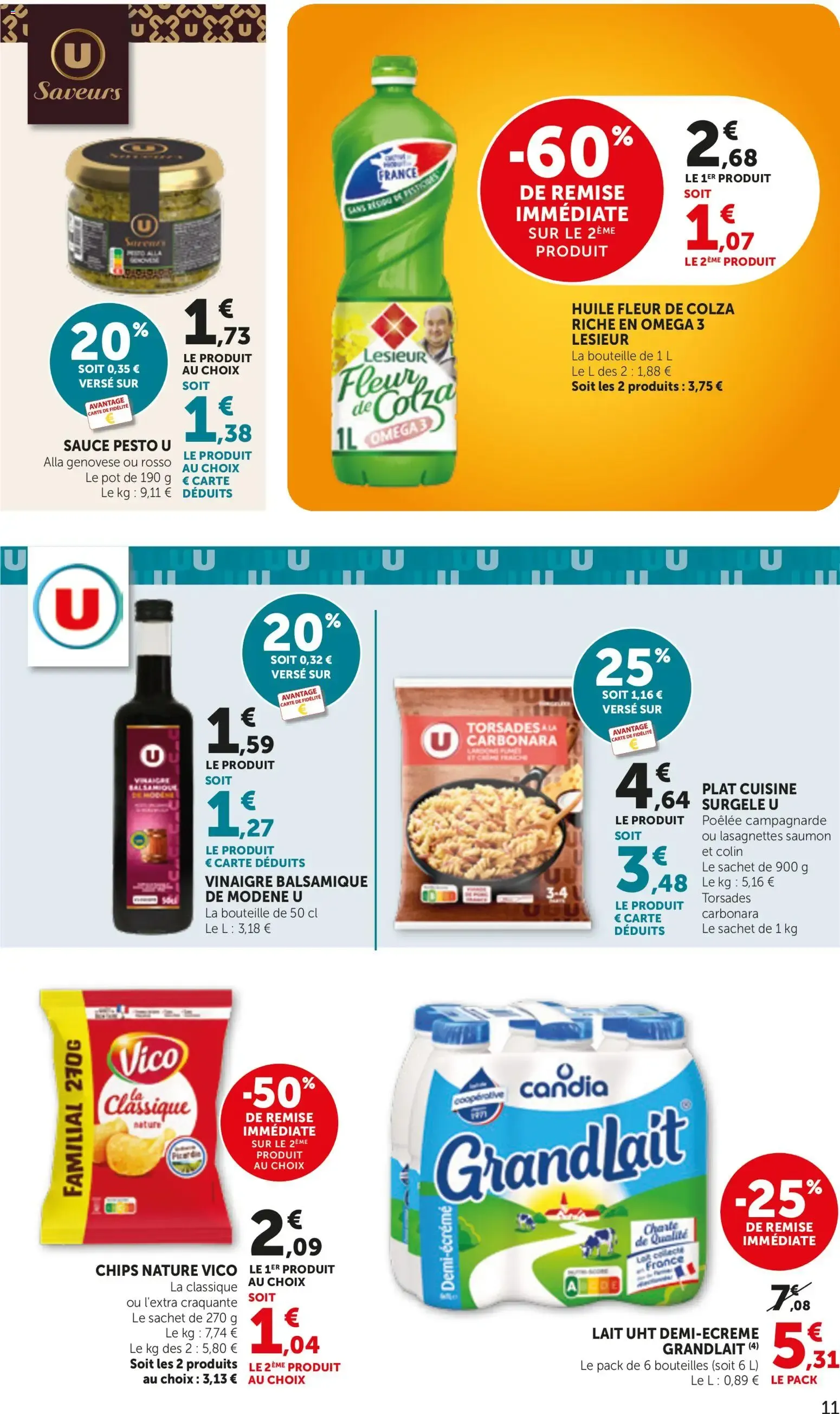 bi1 Catalogue 60% de remise immédiate Maxi marché à partir du 29/09/2026 - promo en ligne du 29 septembre au 11 octobre 2026 - Catalogue page 11