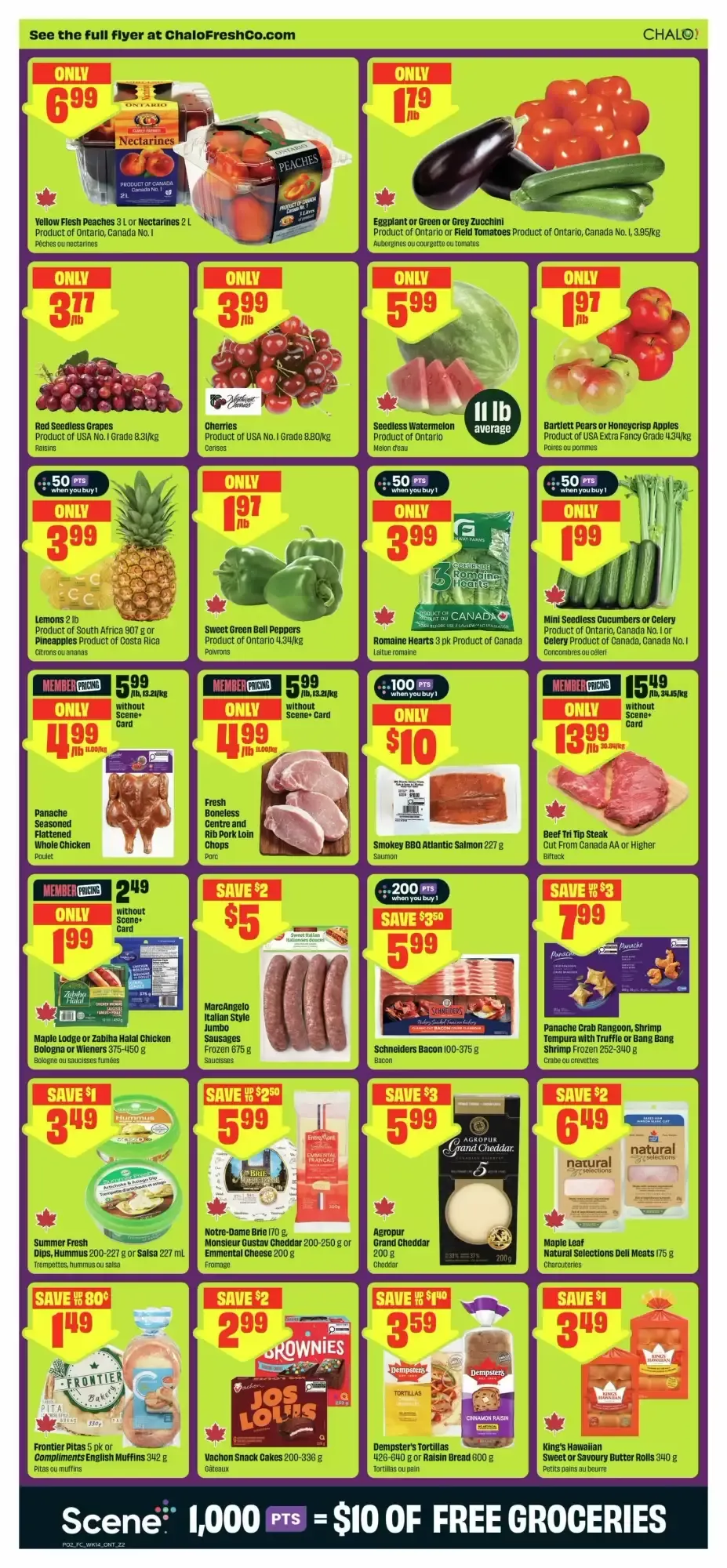 FreshCo Long Weekend Deals from July 30 to August 5 2026 - flyer page 3