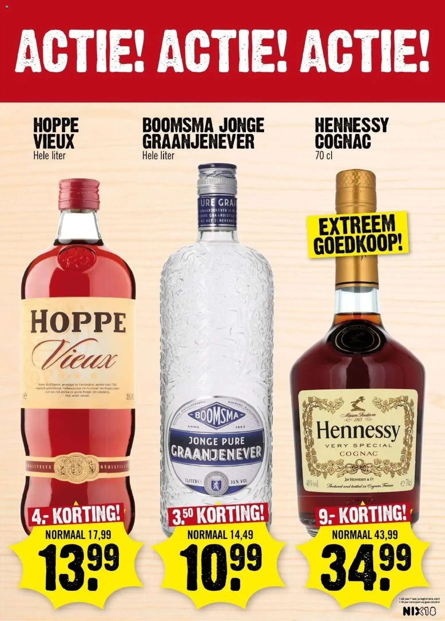 Super Dirck® Actie! Smirnoff, Bacardi Spiced o Baileys XXL Oferta van 23 september tot 6 oktober 2026 - Folder pagina 3