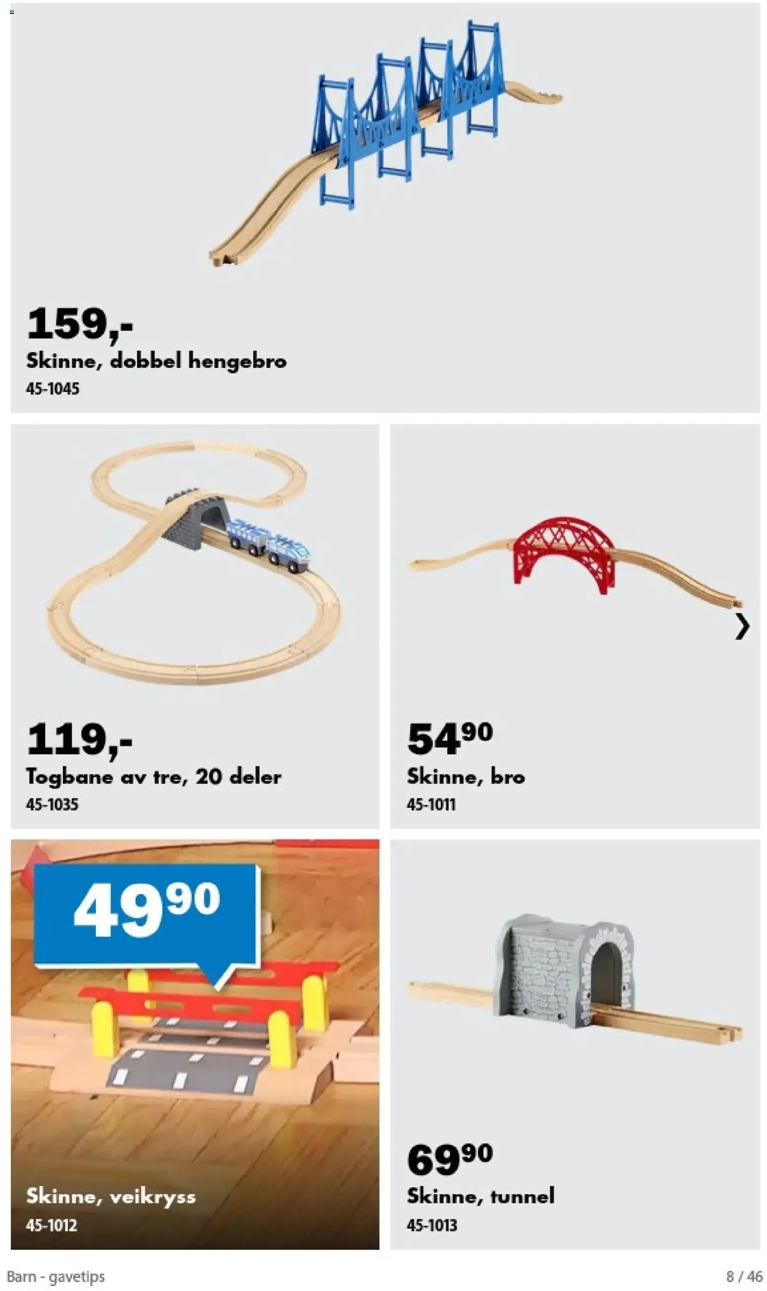Biltema kundeavis barn gavetips (25/10/2026 - 24/12/2026) - Kundeavis og tilbud fra 25. oktober til 24. desember 2026 - kundeavisside 8