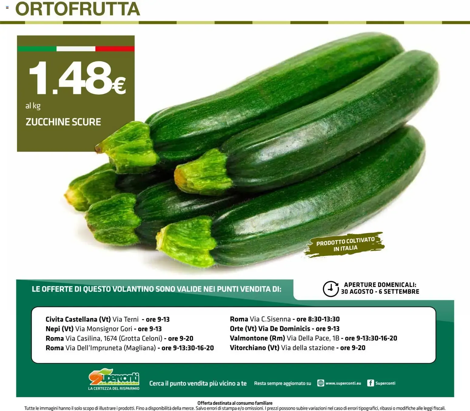 Superconti volantino dal 27/08/2026 - online Offerte da 27 agosto a 9 settembre di 2026 - Pagina del volantino 20