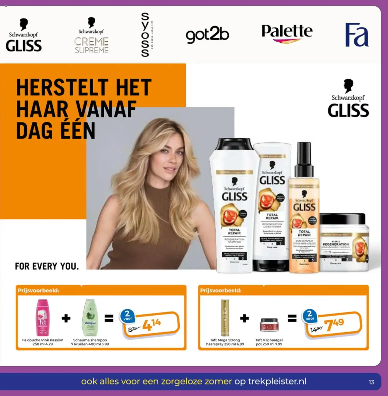 Trekpleister: Zomerse Blijmakers van 30 juni tot 12 juli 2026 - Folder pagina 13