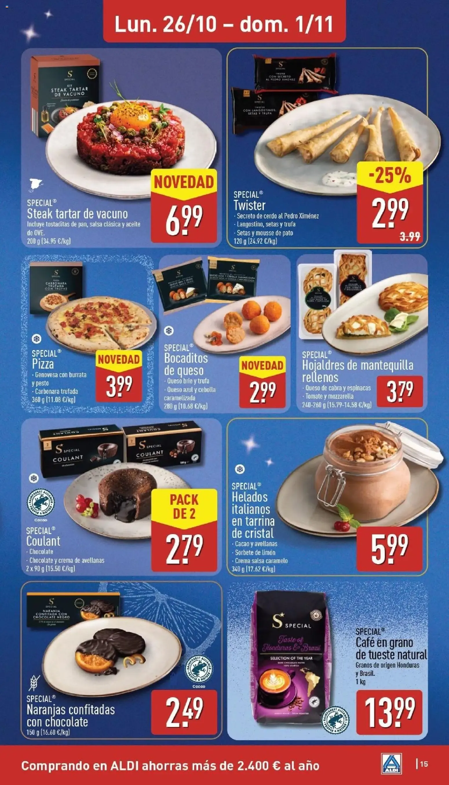 Catálogo de Aldi: Bajos precios en frescos 26 de octubre al 1 de noviembre 2026 - Página 15