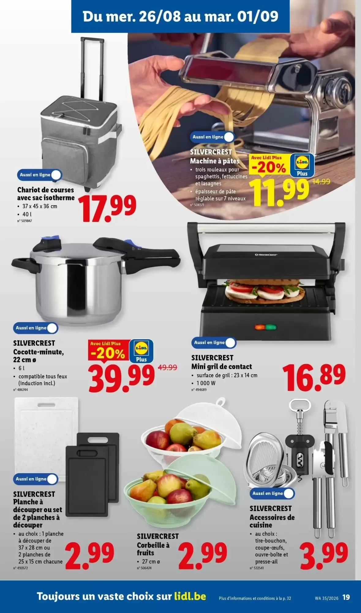 Lidl Semaines Super Hero van 24 augustus tot 29 augustus 2026 - folder pagina 19