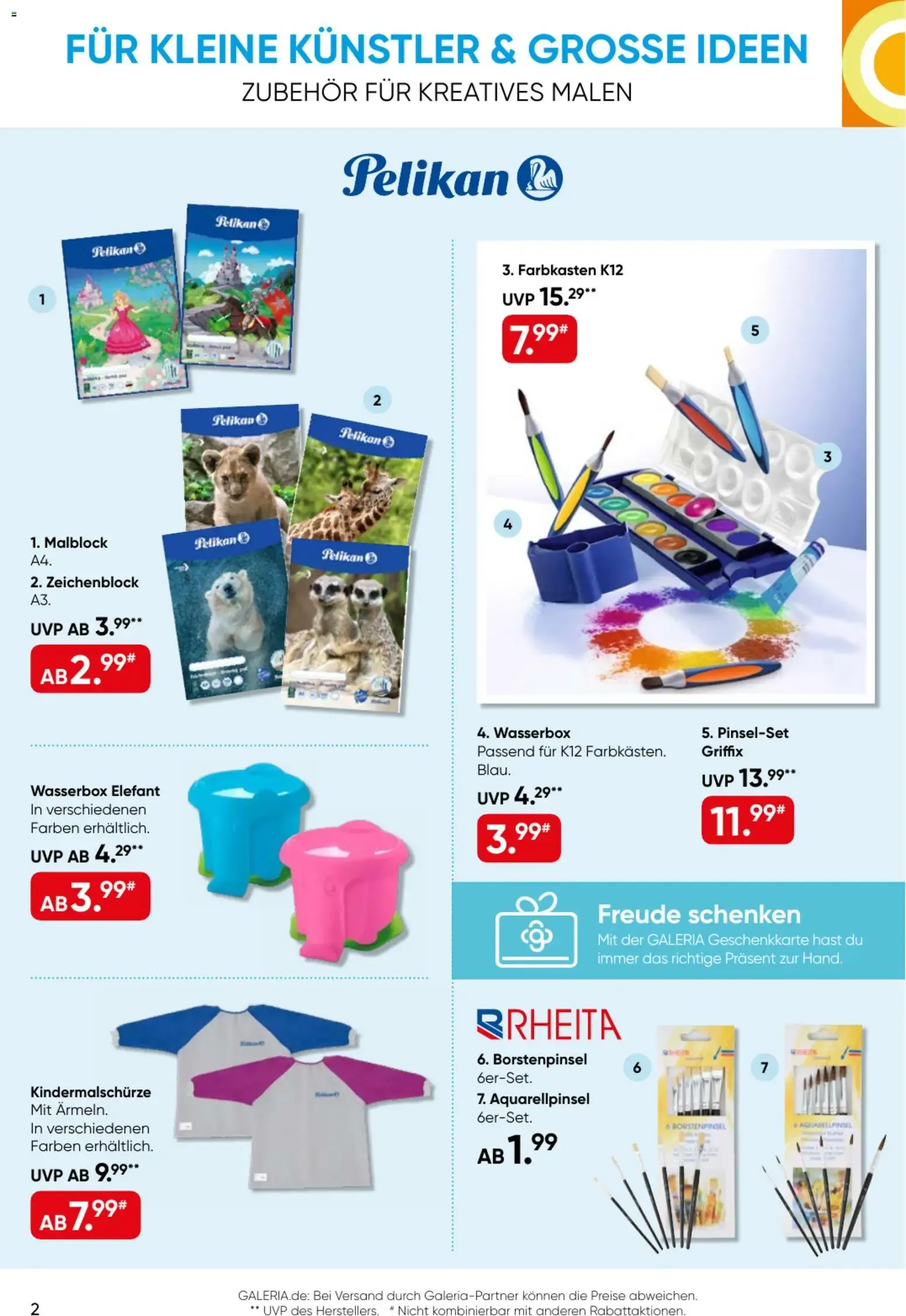 Galeria Karstadt Kaufhof Back to school vom 06.07.2026 – Angebote online von 6. Juli bis 30. September 2026 - Prospekt seite 2