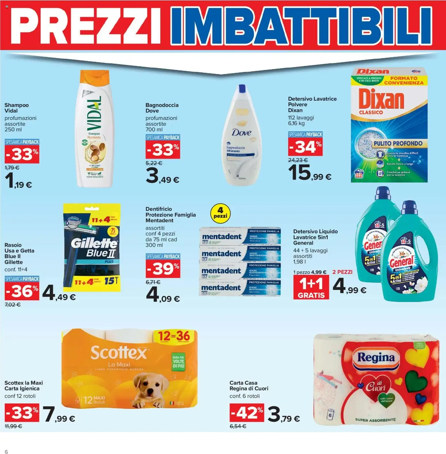 Nuovo Carrefour volantino Iper - Roma dal 16/06/2026 > offerte anteprima 🛍️ da 16 giugno a 29 giugno di 2026 - Pagina del volantino 6