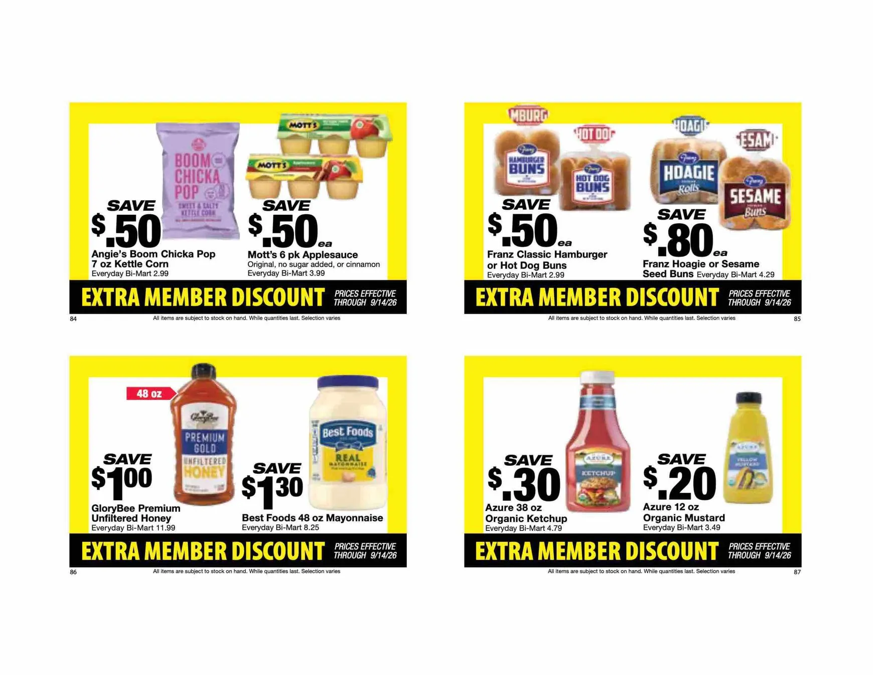 Weekly ad Current Bi-Mart - Extra member discount book leaflet valid from Tuesday 08/25/2026 to Monday 09/14/2026 from August 25 to September 14 2026 - Page 23