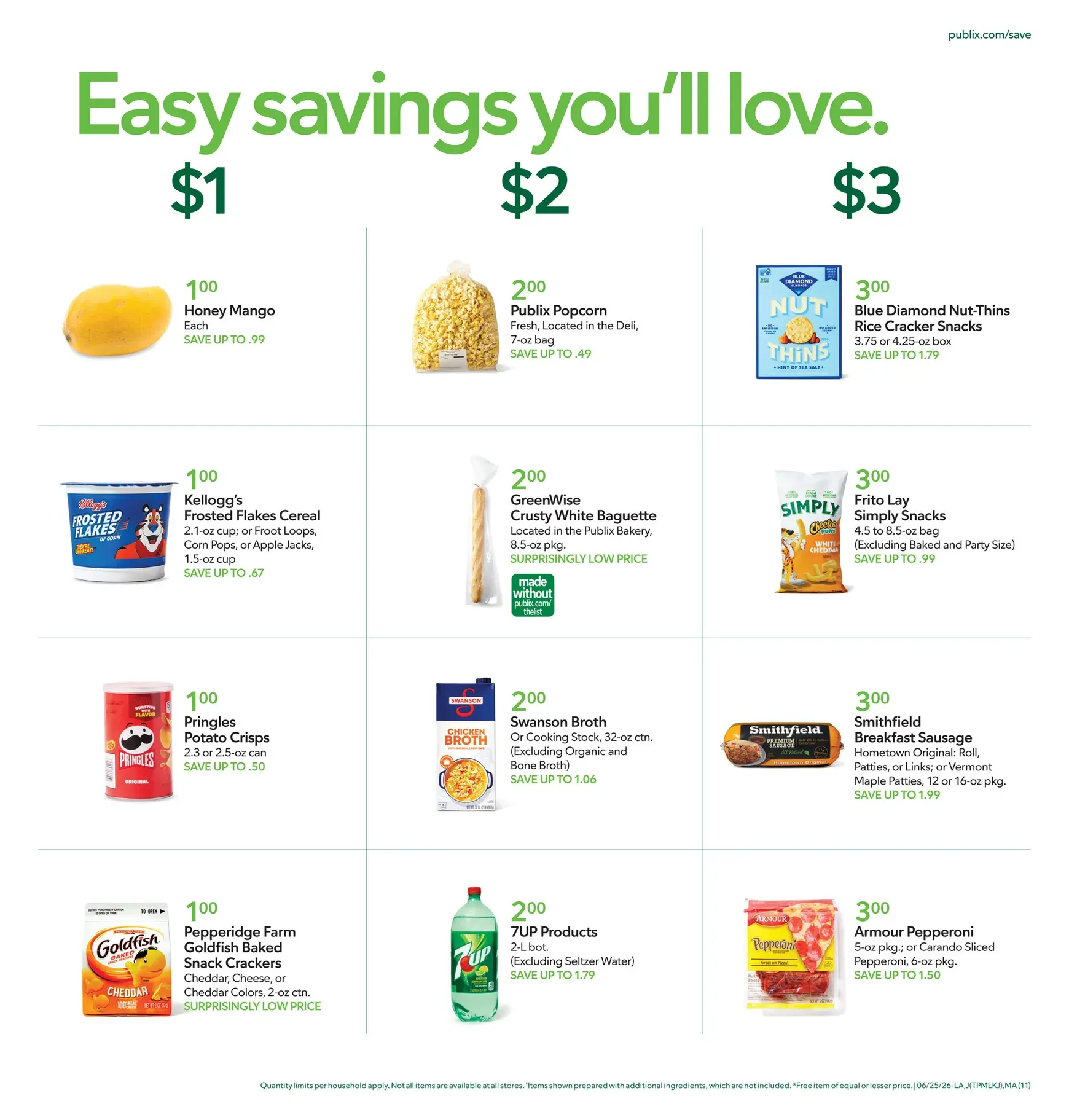 Weekly ad Current Publix leaflet valid from Thursday 06/25/2026 to Wednesday 07/01/2026 from June 25 to July 1 2026 - Page 11