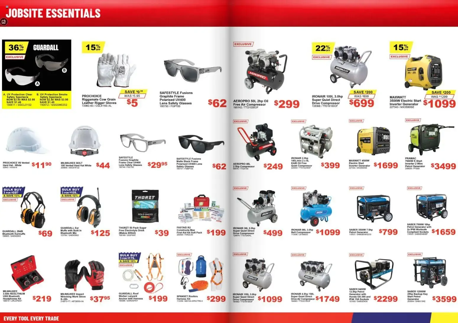 JOBSITE ESSENTIALS - Catalogue valid from 4 August to 6 September 2026 - page 11